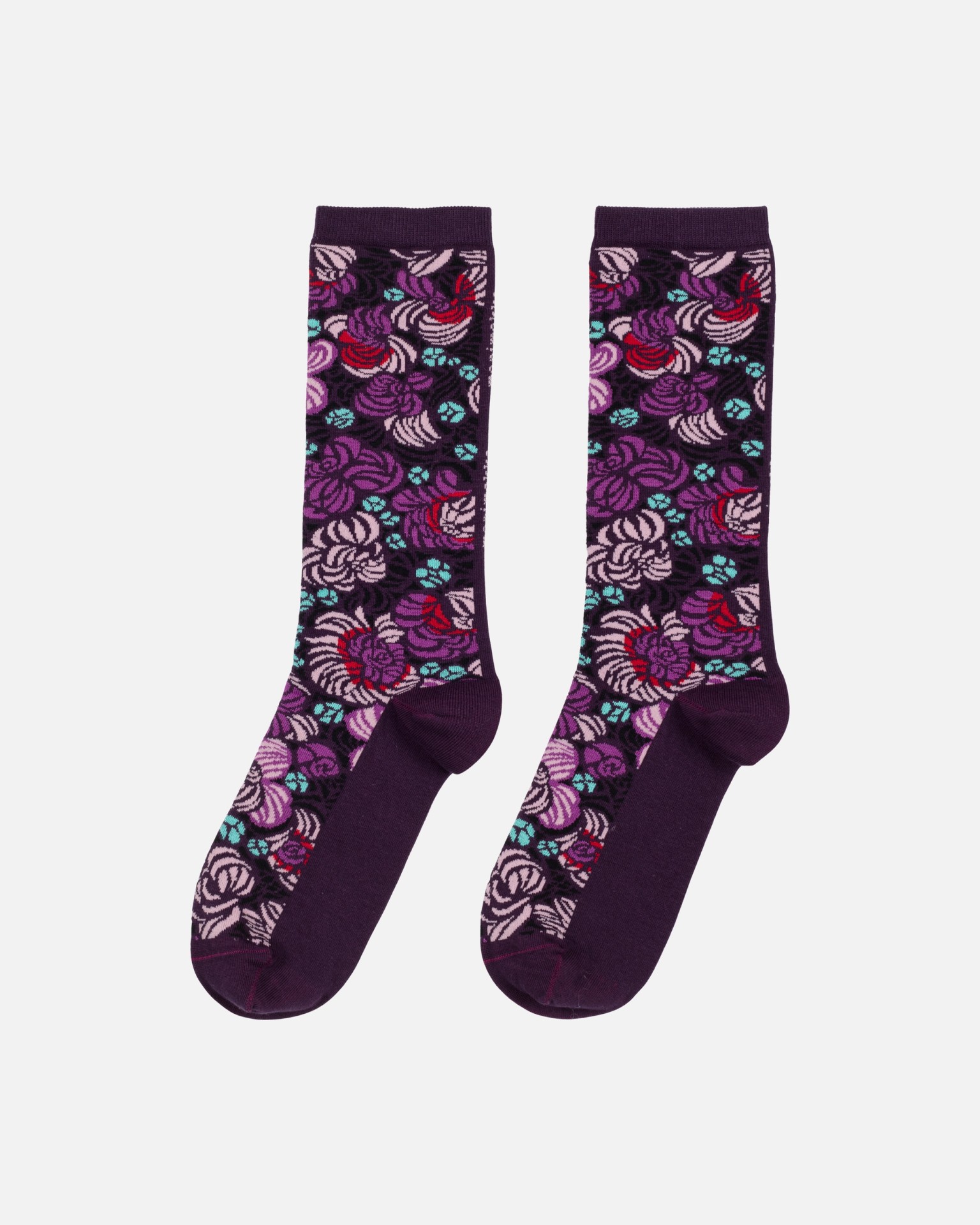 Pinnat Torstai, Socks, violet, light pink, turquoise,