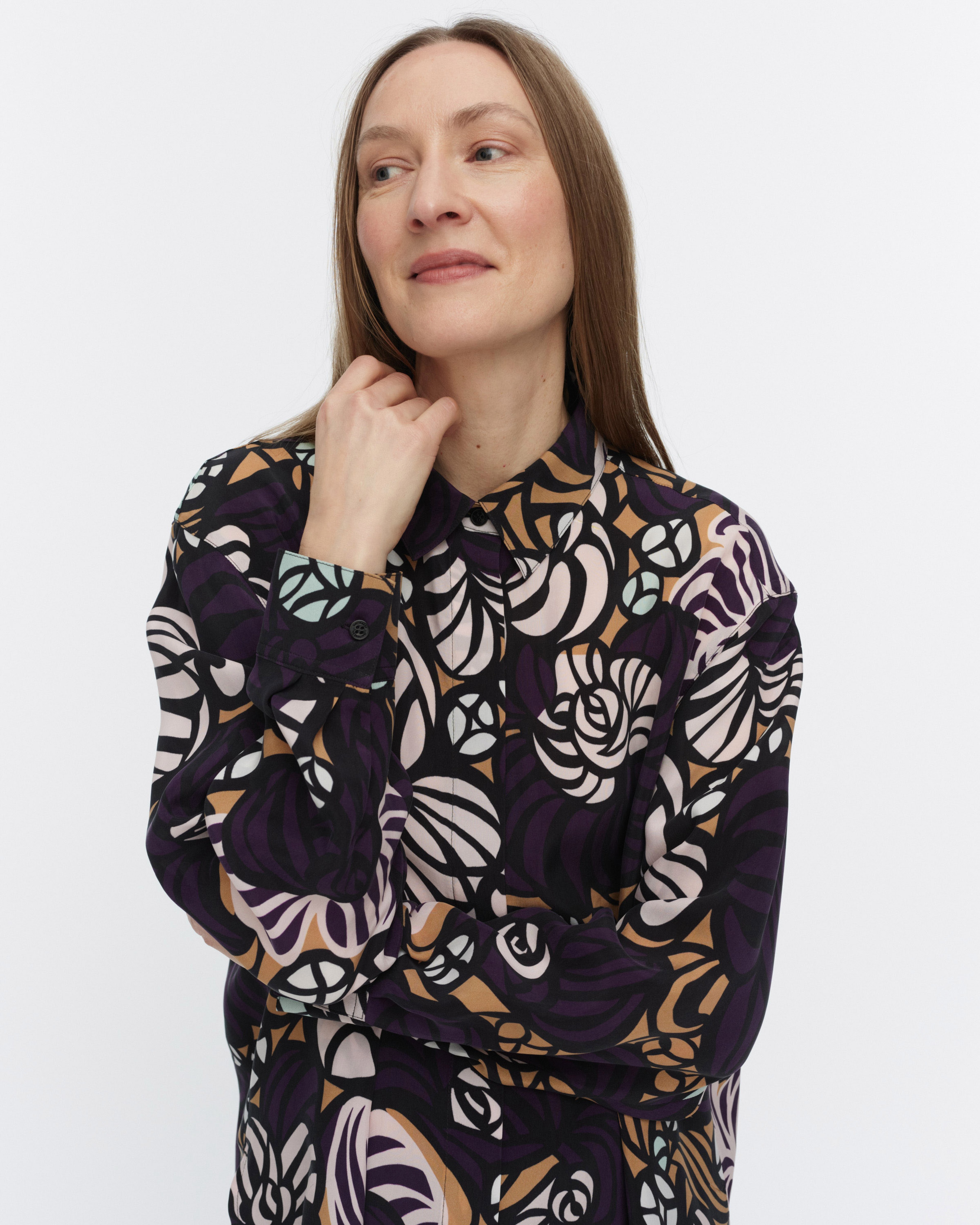 Runsas Torstai Cupro shirt