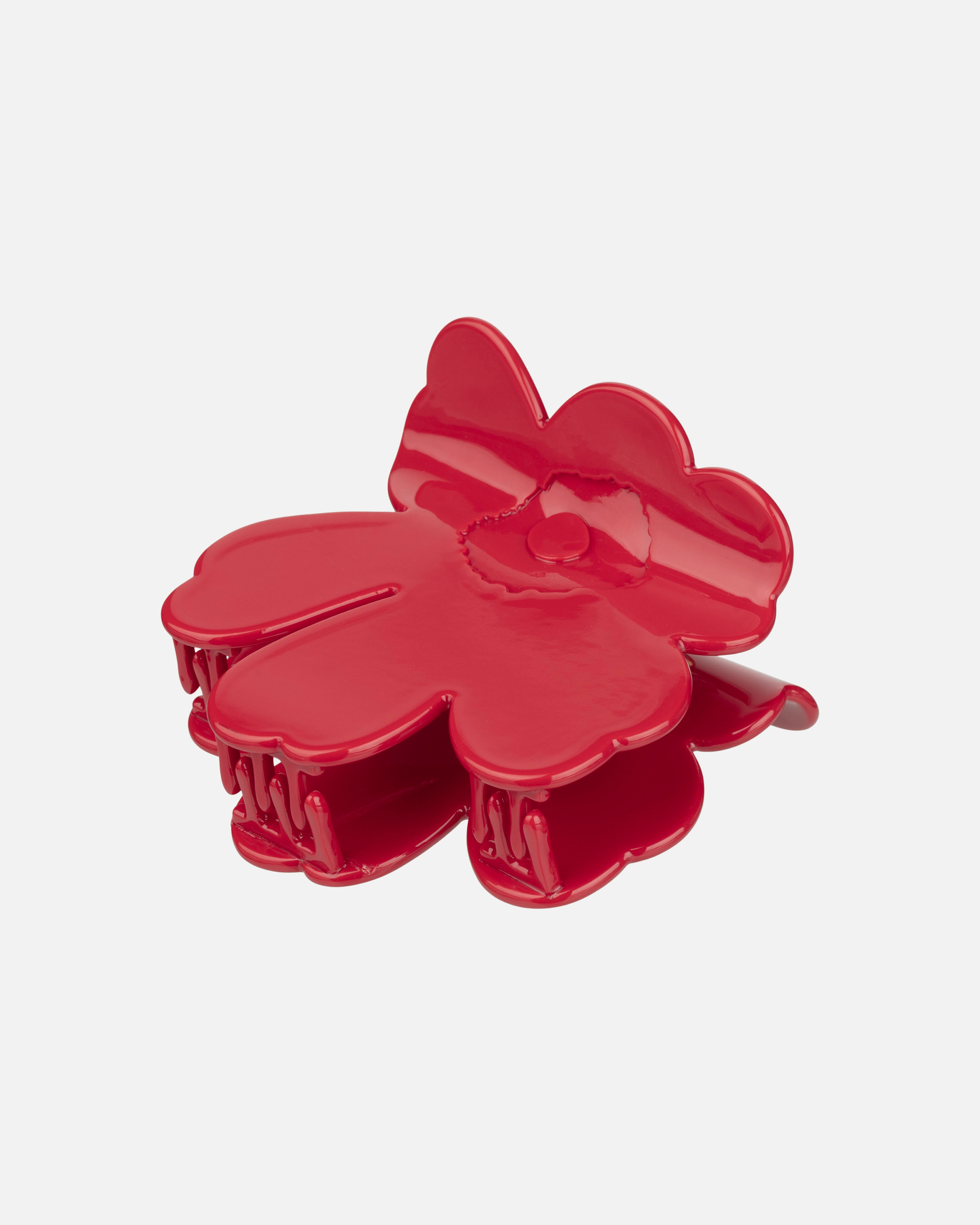 Unikko Hair Clip Large, Hair claw, red,