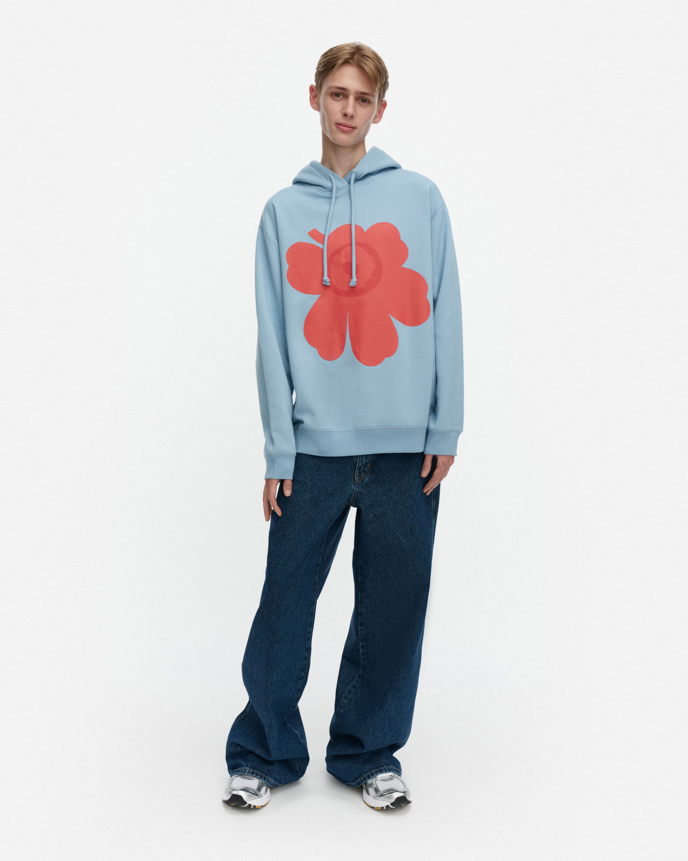 Runoja Unikko Placement Kioski hoodie | Marimekko
