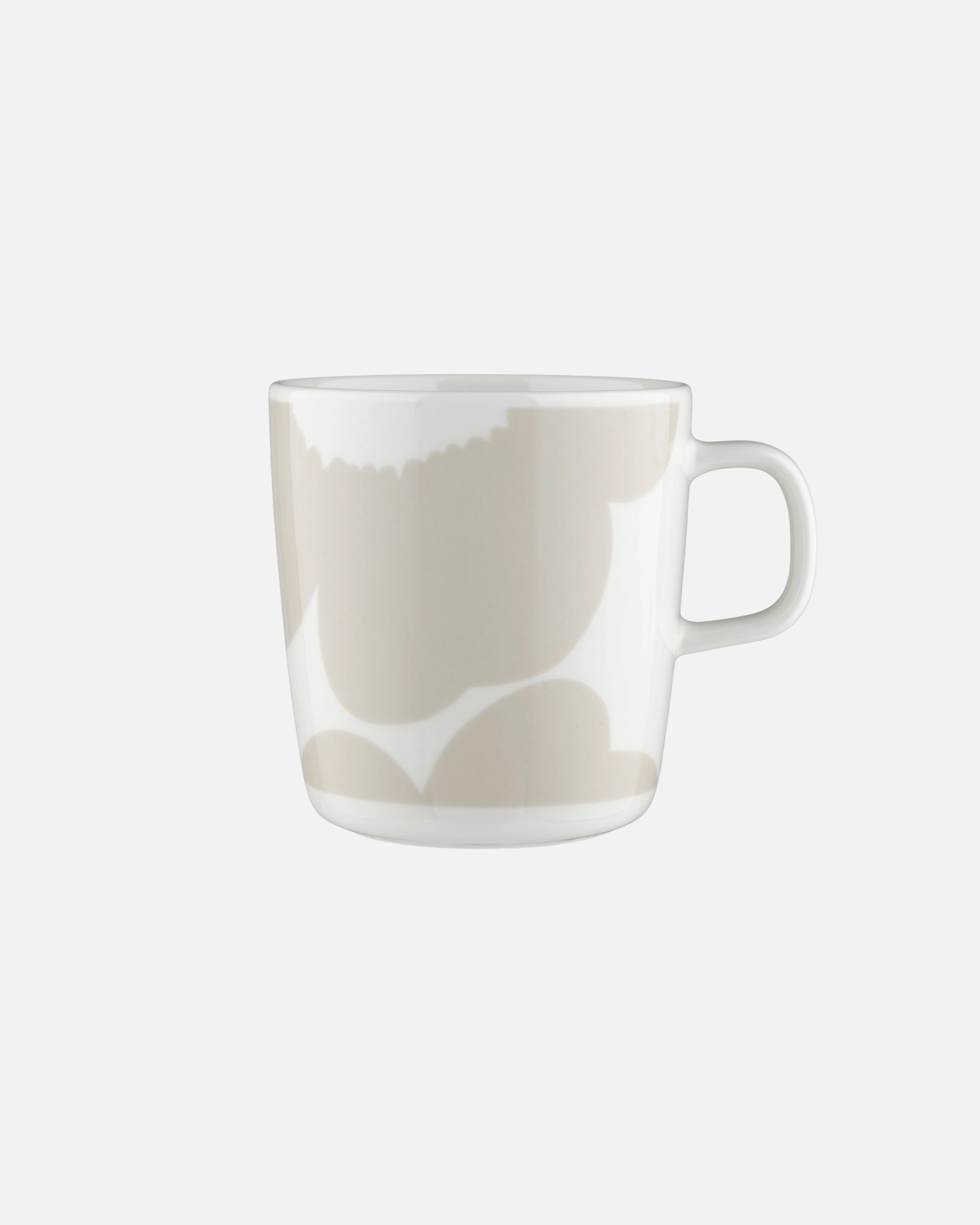 Oiva / Iso Unikko, Large mug, white, straw,