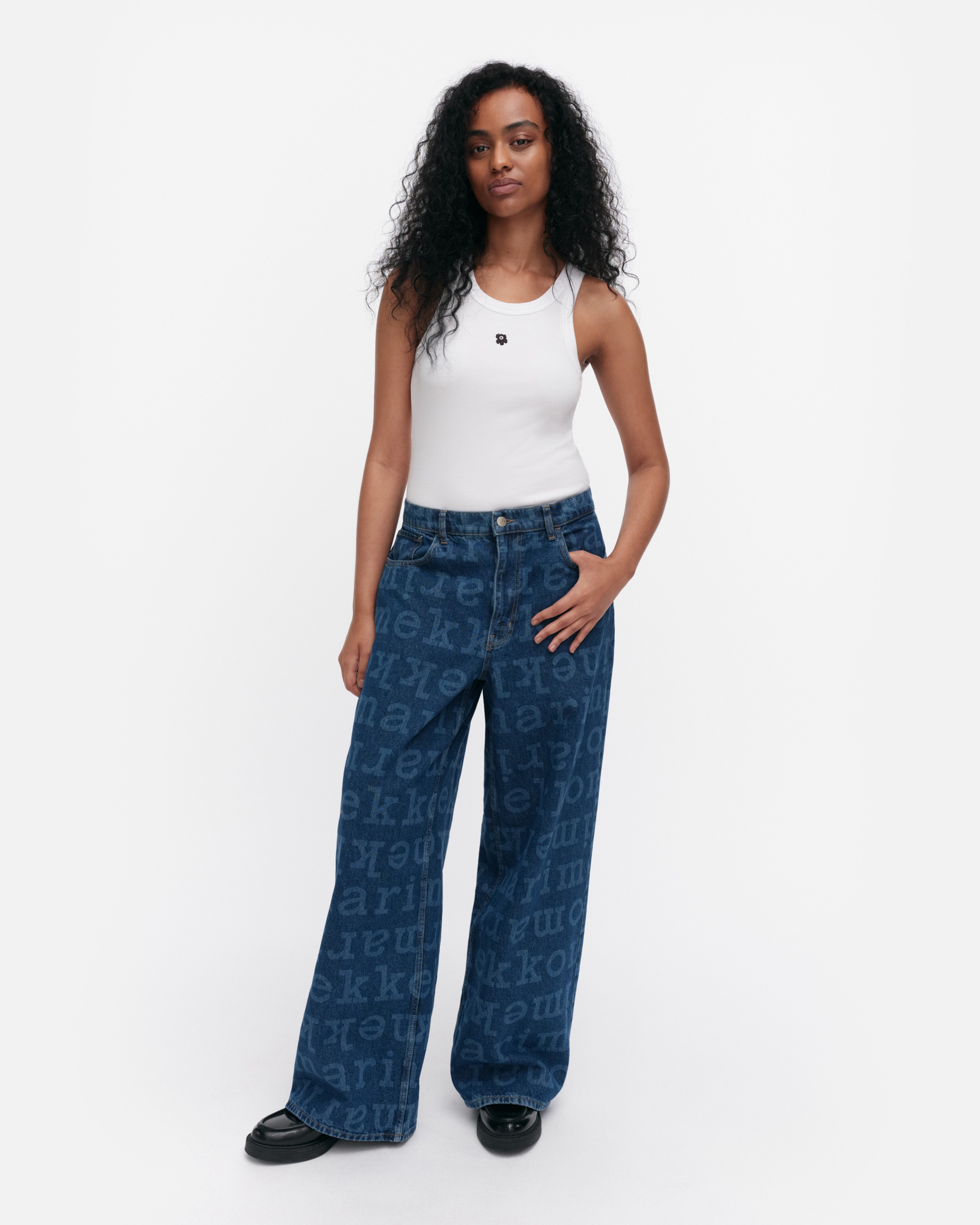 Maridenim Loose Logo S Jean (longueur cheville)