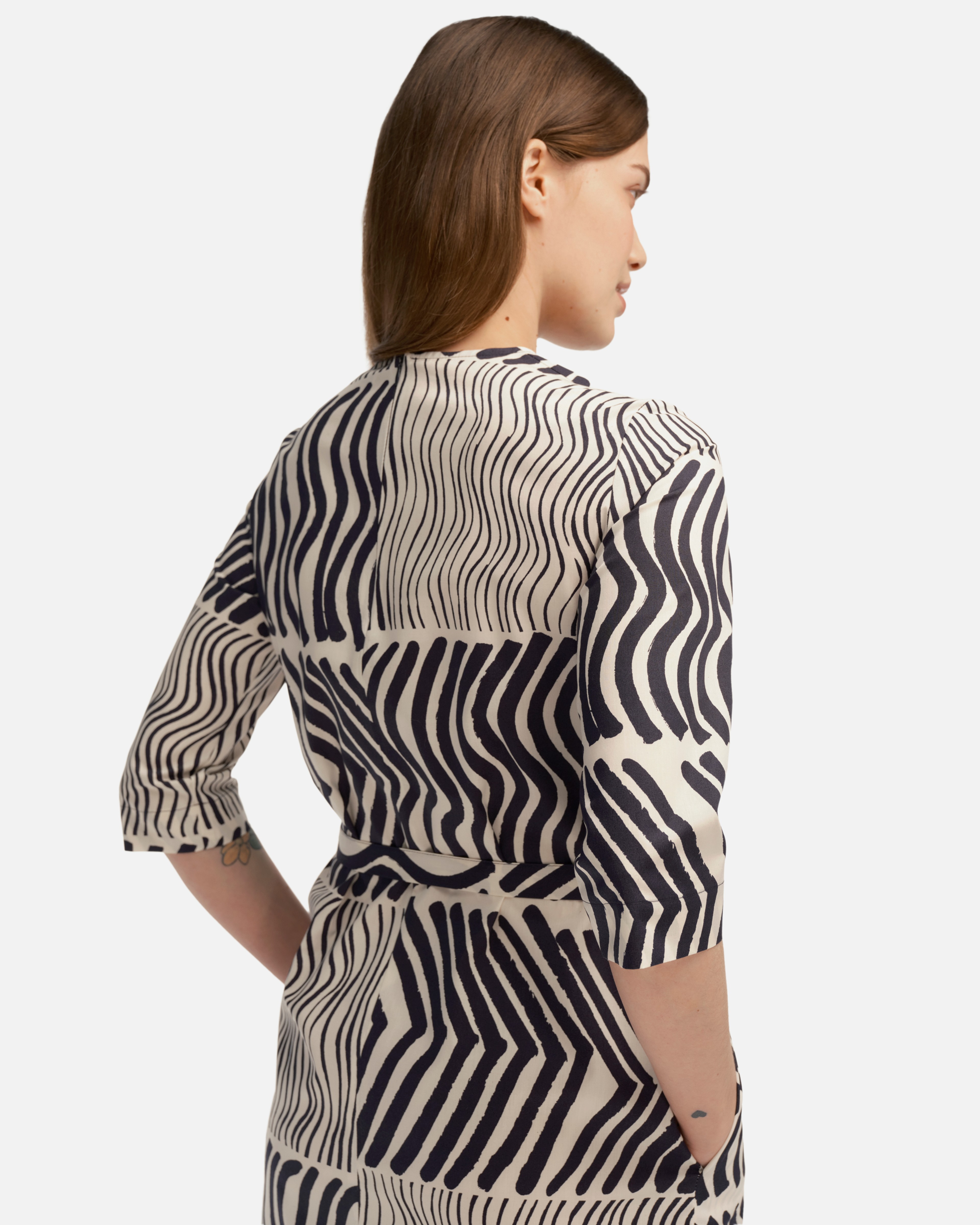 Migos Silkkikuikka Cotton poplin dress