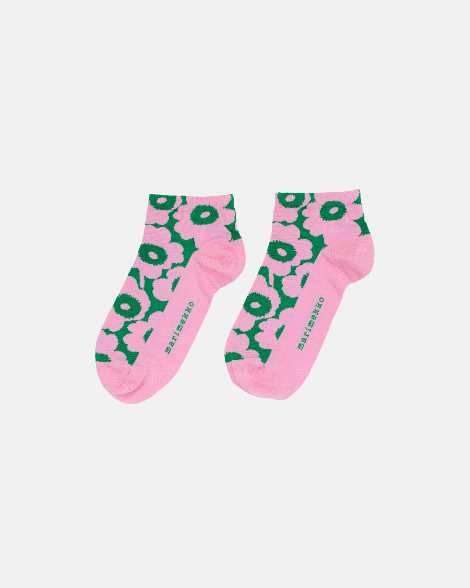 Rasu Unikko, Socks, pink, dark green,