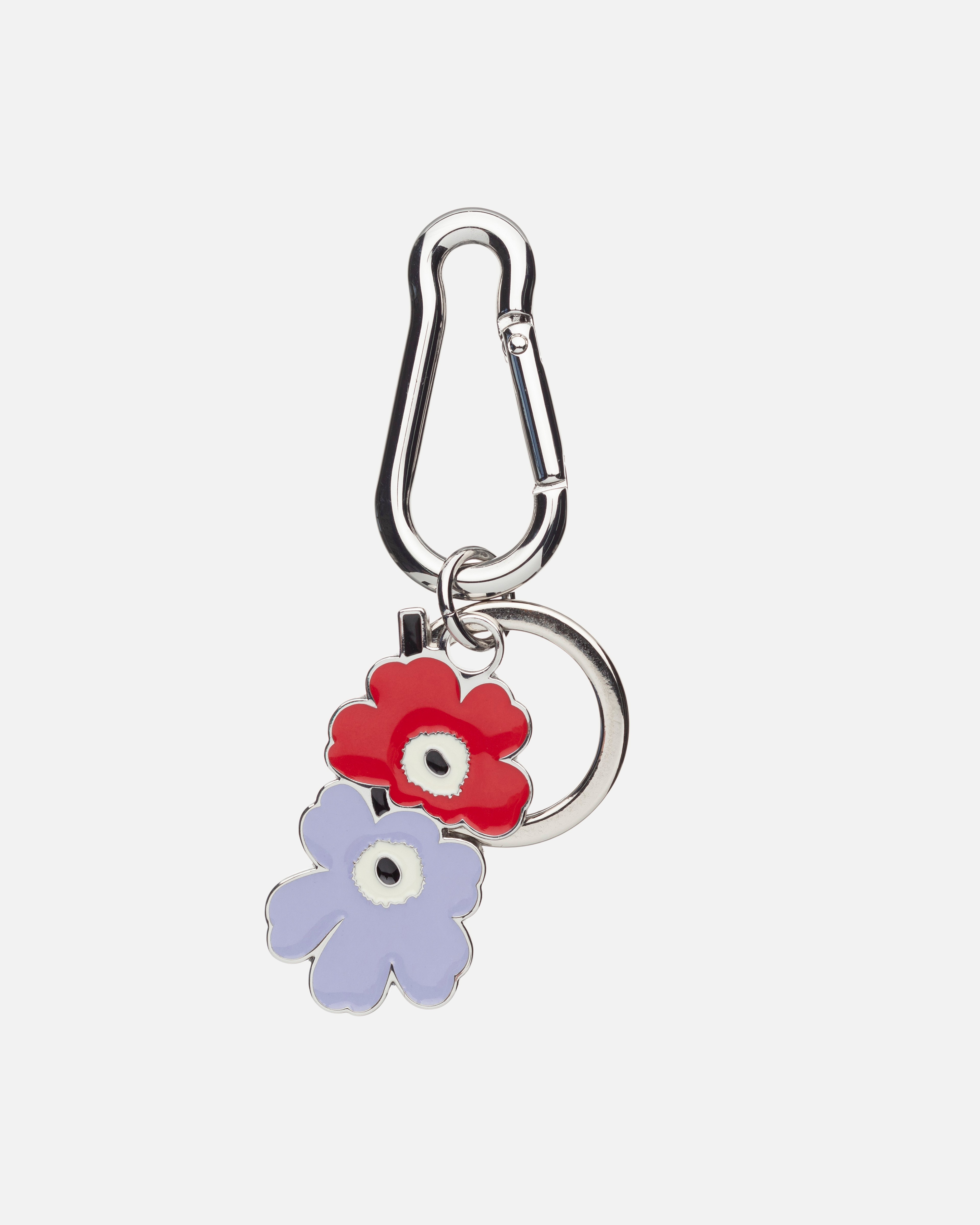 Puhallus Unikko I, Kioski key chain, pink, lilac, off white,