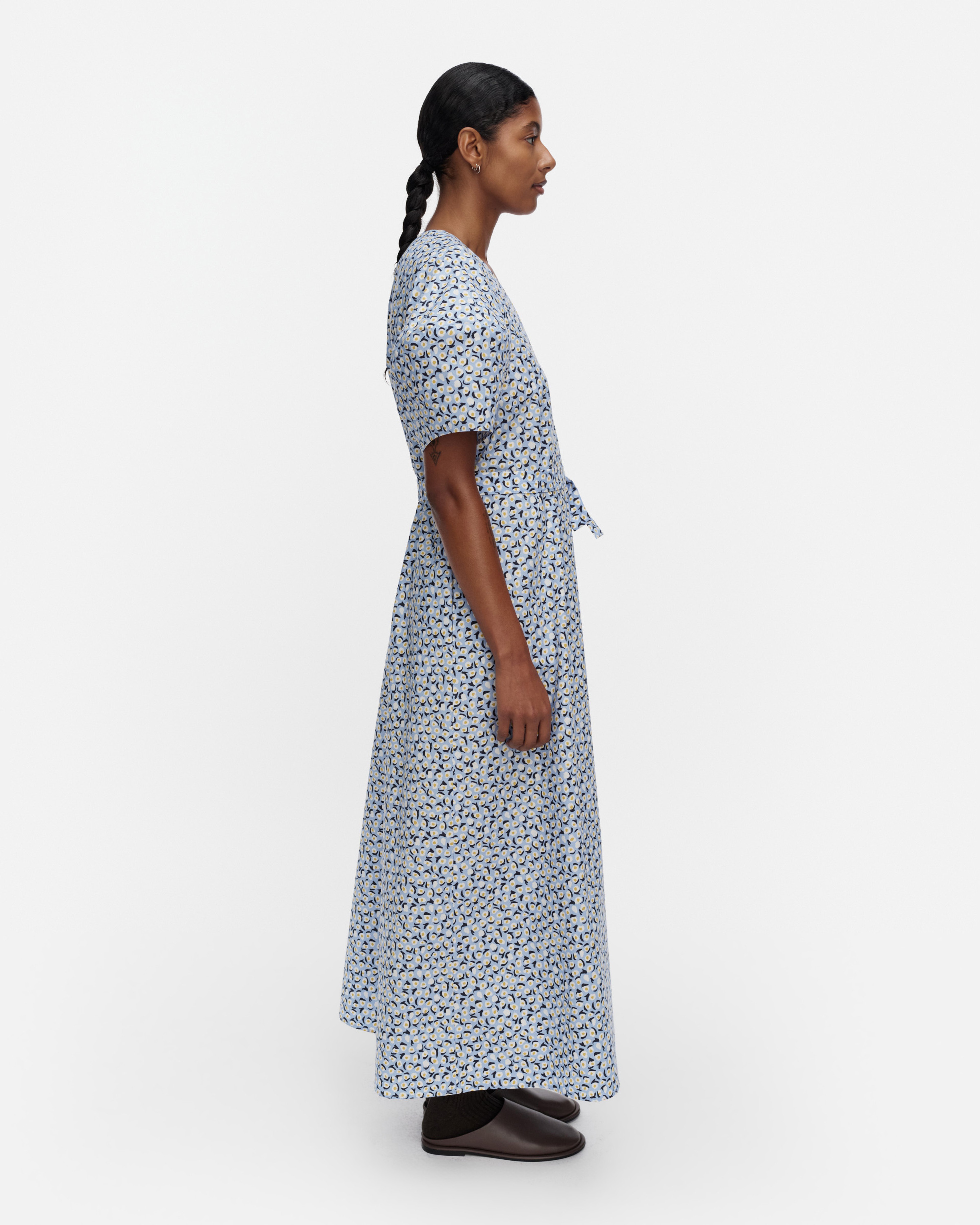 Taivut Pikku Vikuri, Dress, light blue, off white, yellow,