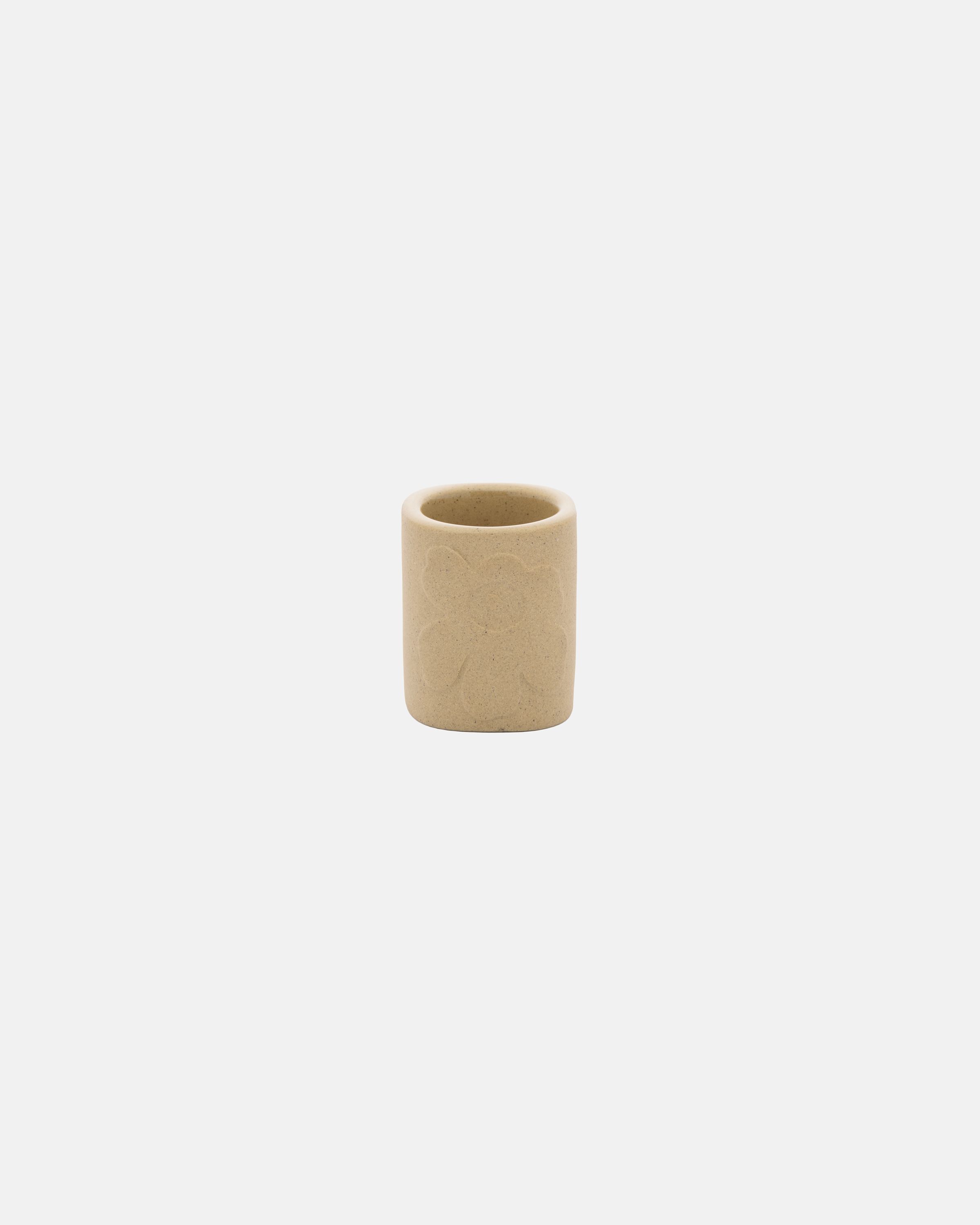 Unikko Toothbrush holder sandstone | Marimekko