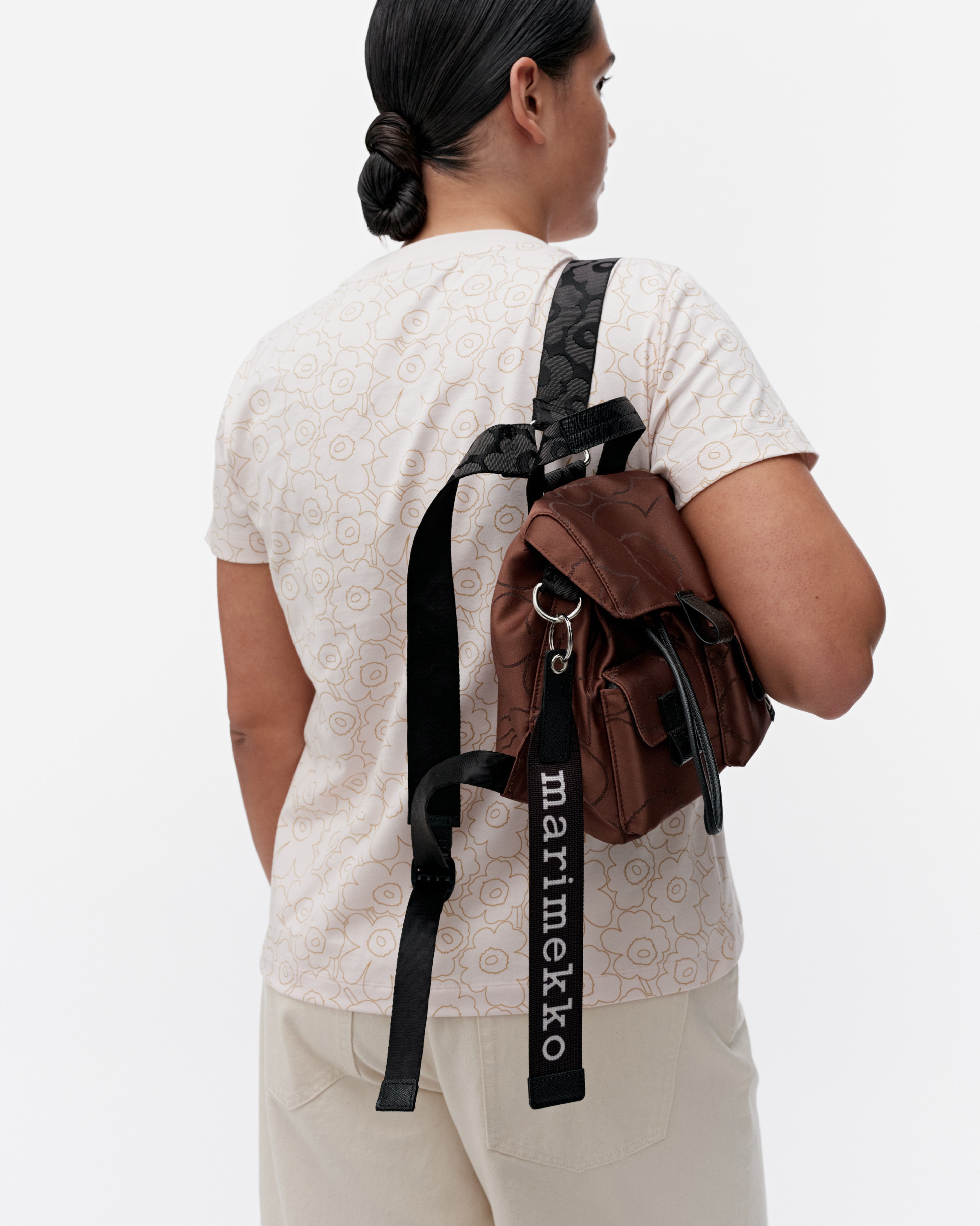 Everything Backpack S Unikko, Reppu, ruskea, musta,