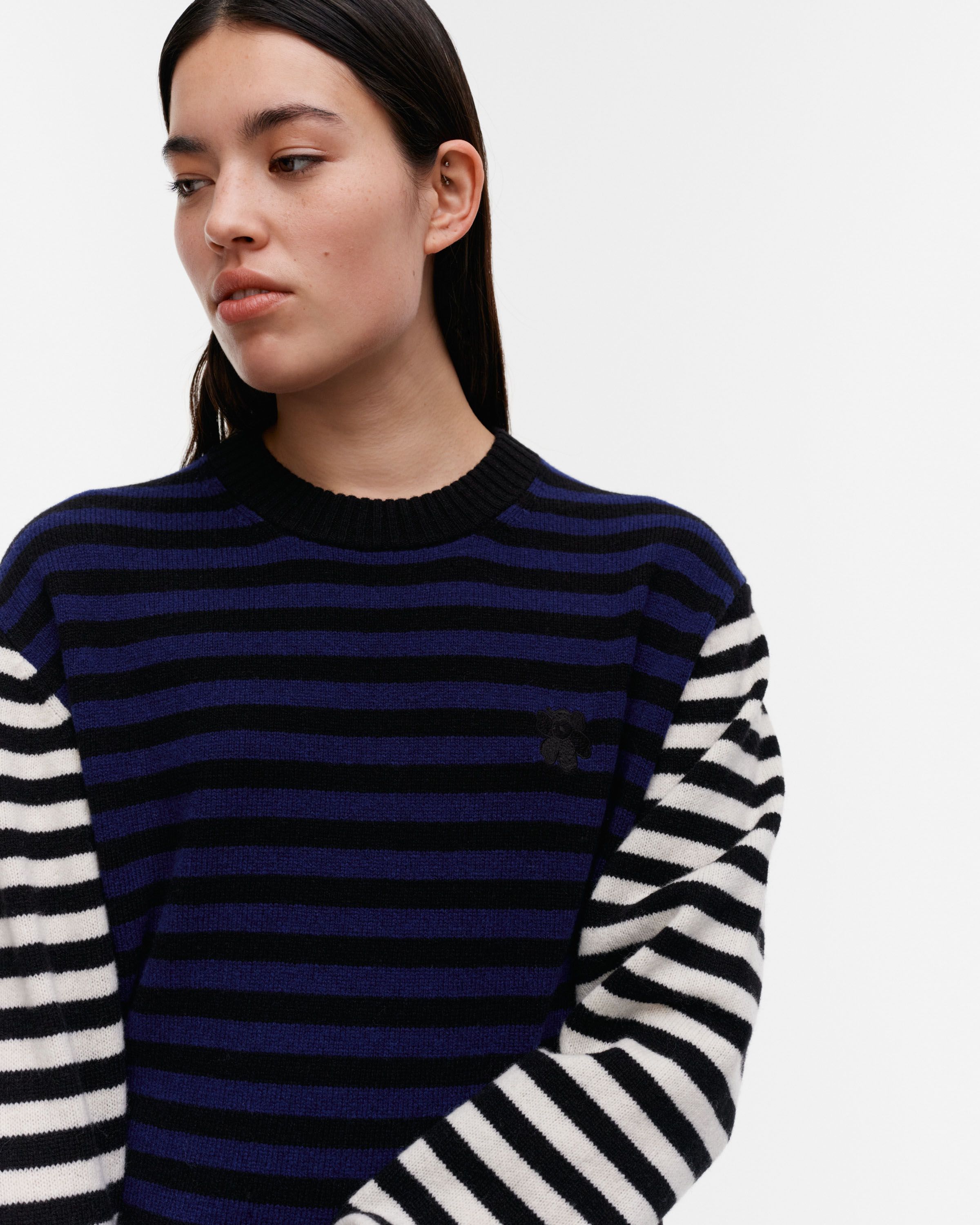 Pehmyt Tasaraita Kioski wool jumper | Marimekko