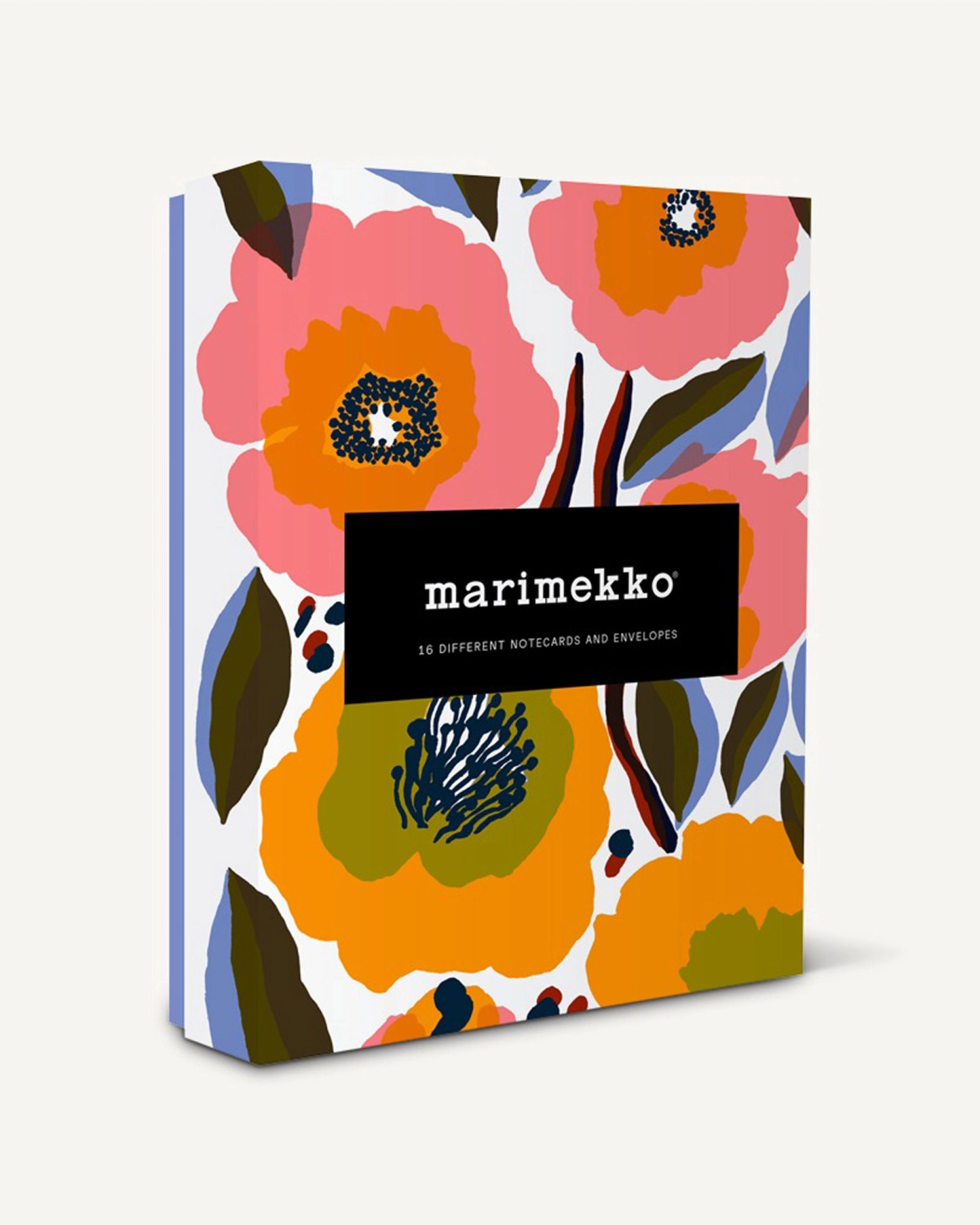 Marimekko Kukka, Notecard set of 16, assortment,