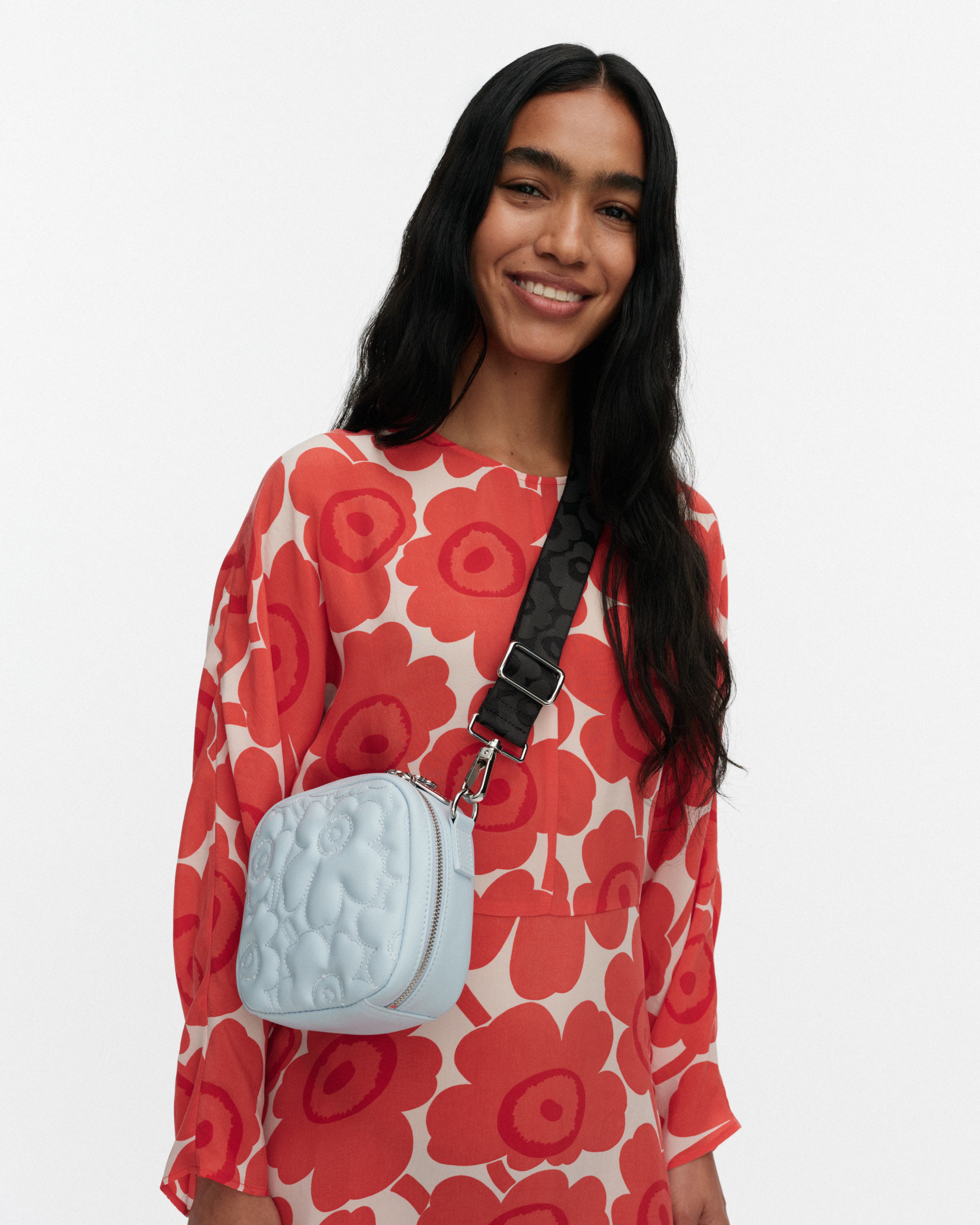 Baby Gratha Unikko, Shoulder bag, light blue,