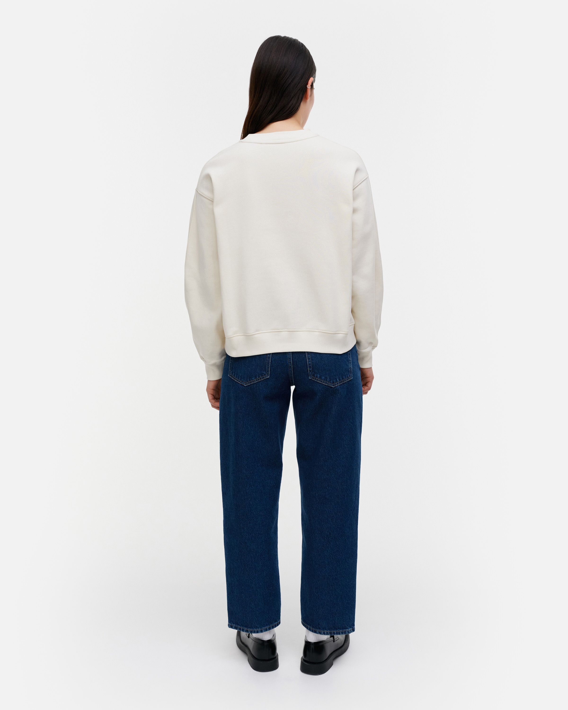 Ovaali Unikko Placement Kioski sweatshirt | Marimekko