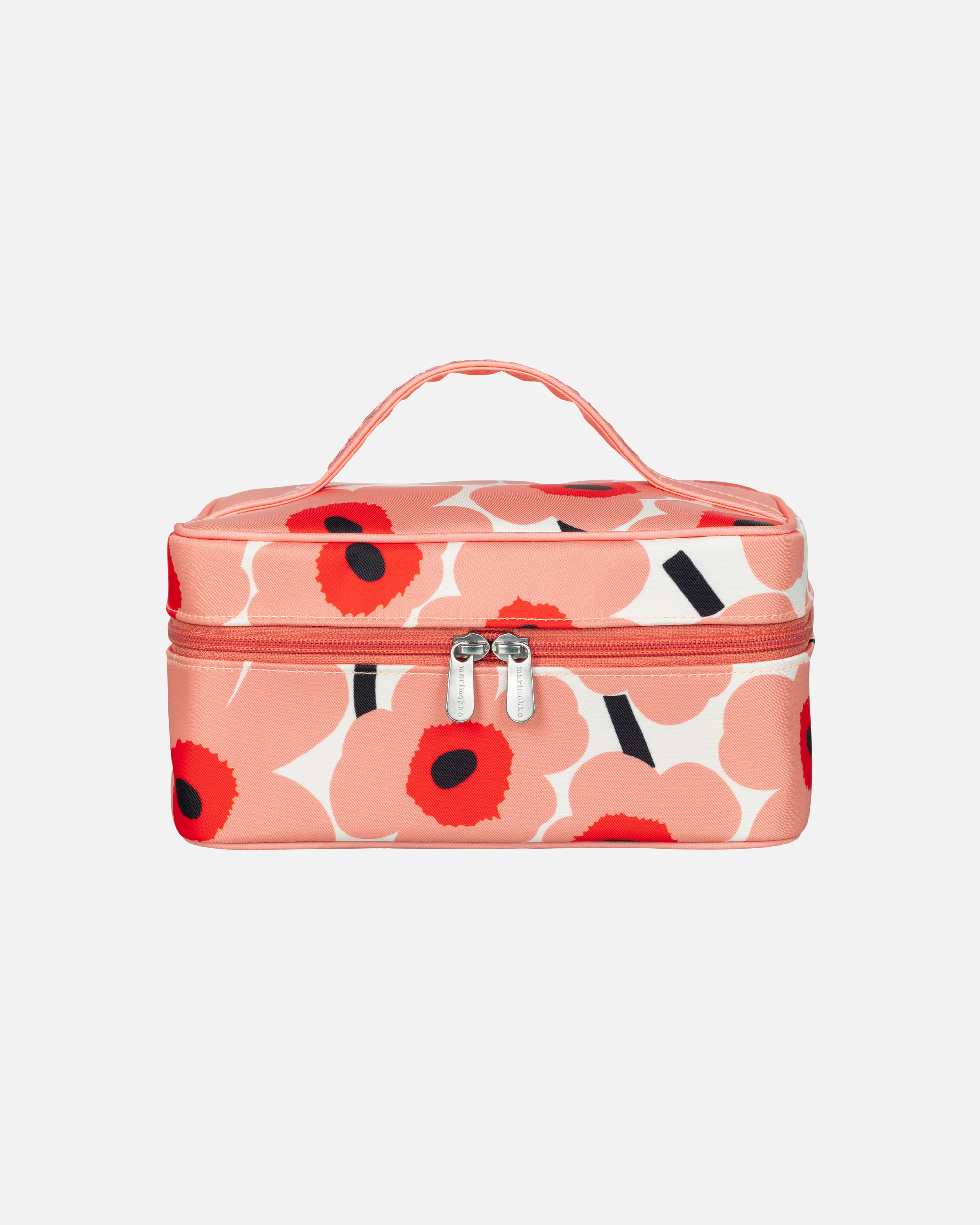 Mini Unikko Tuttu, Cosmetic Bag, offwhite,coral,or.red,charcoal,