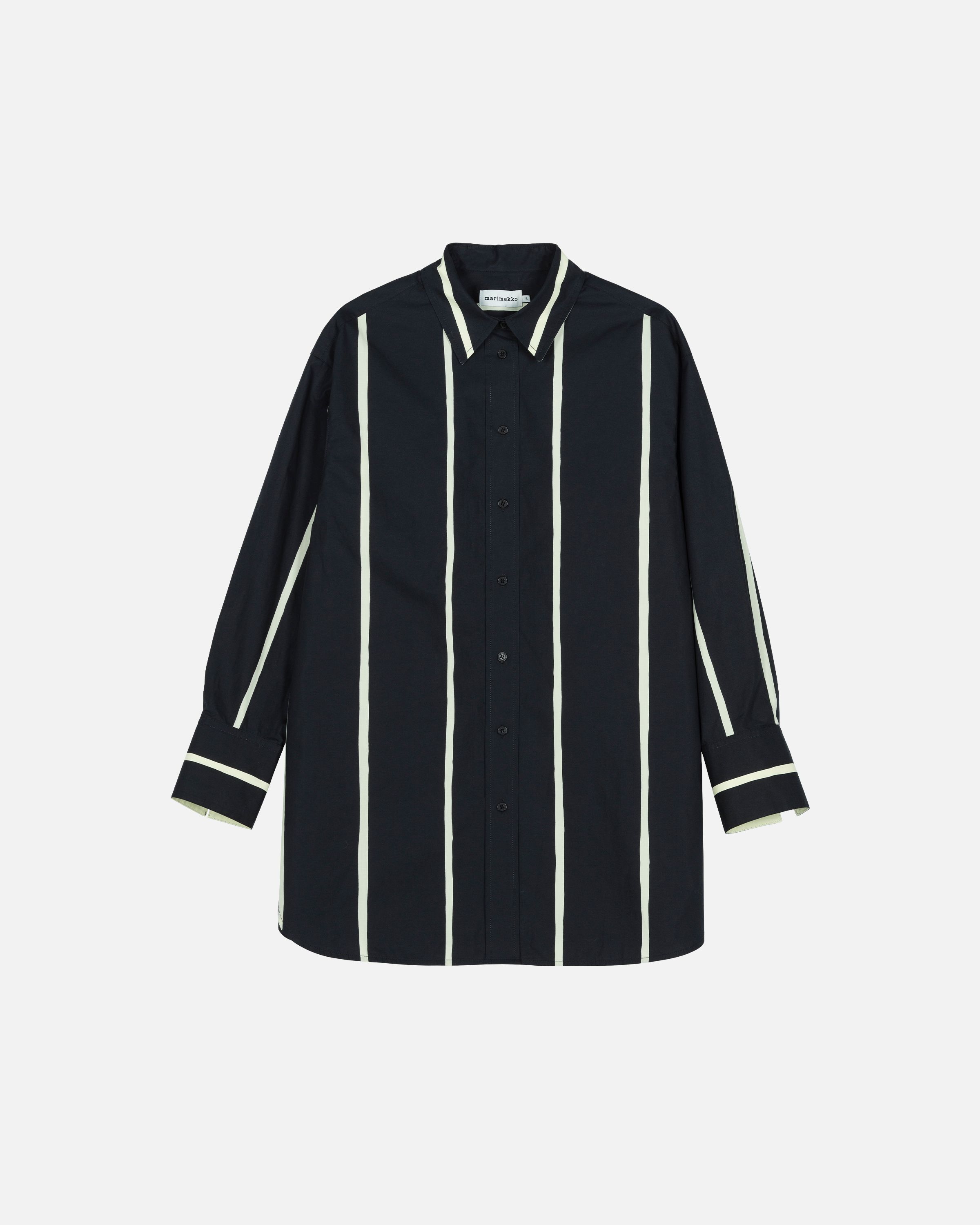 marimekko マリメッコ Nila Puhveli シャツ　34 Nila Puhveli cotton shirt | Marimekko
