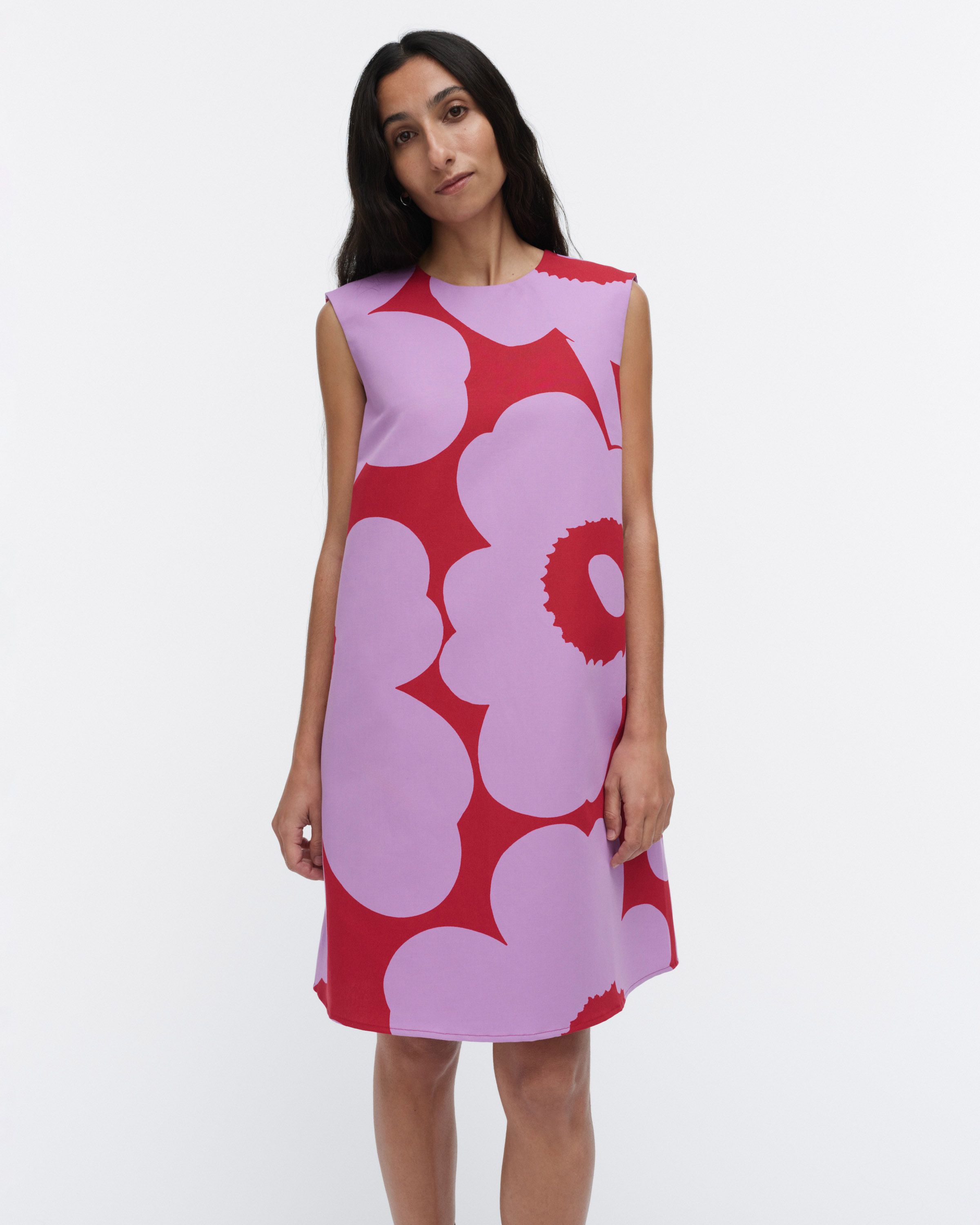 ✴︎SALE✴︎ Marimekko Sopiva Dress Sopiva Unikko Cotton linen dress | Marimekko