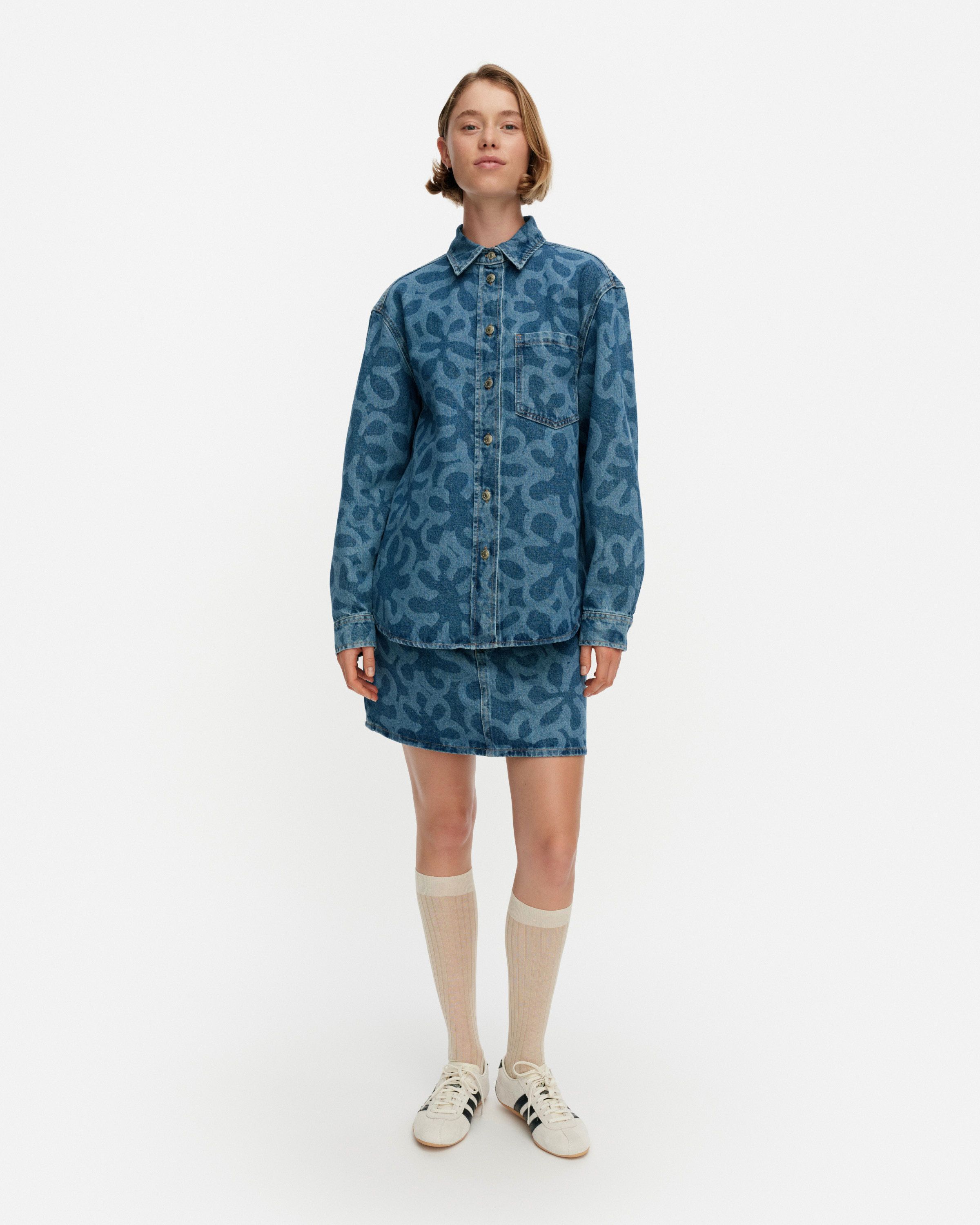 Maridenim Vaihe Kukka Shirt | Marimekko