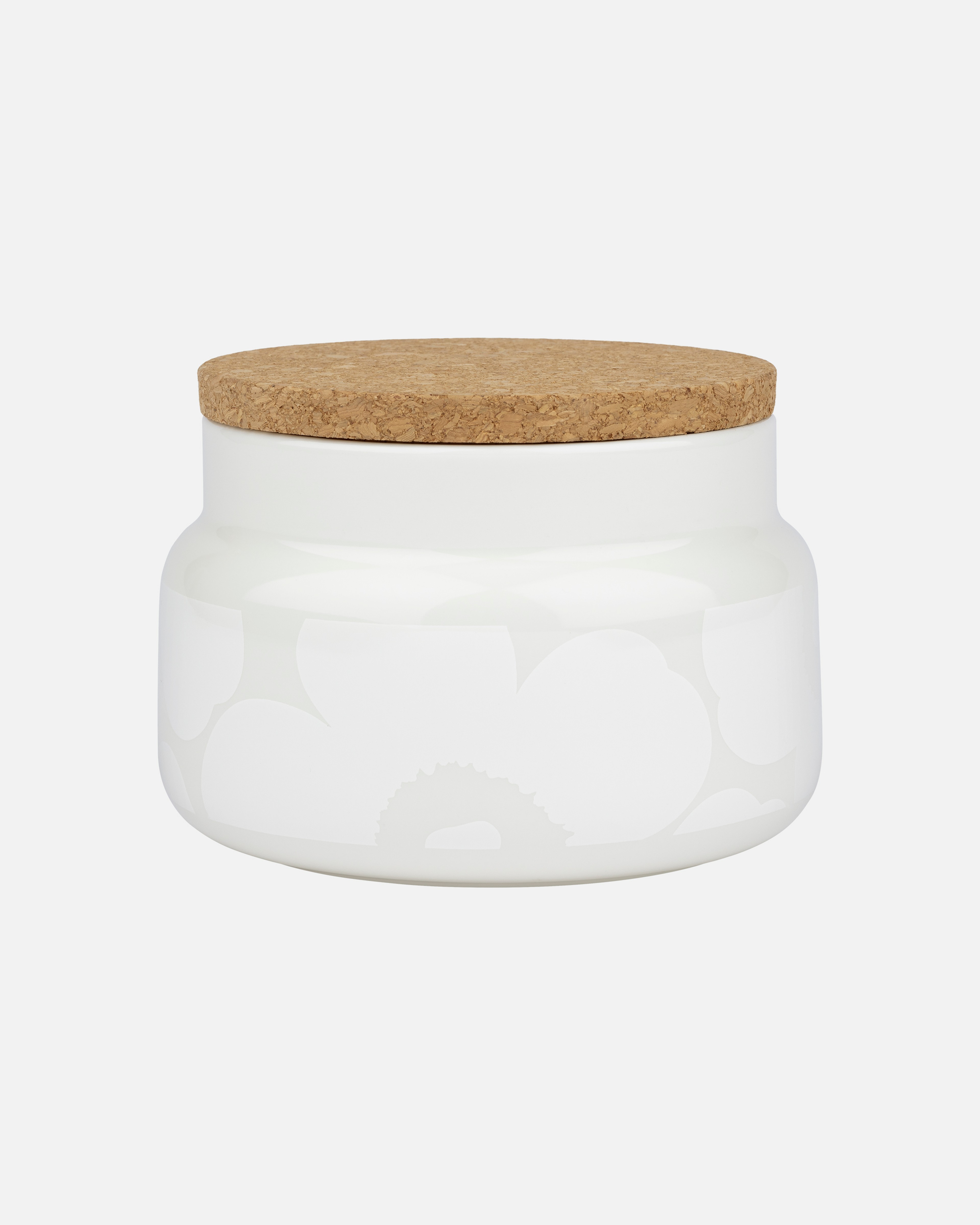 Oiva / Unikko, Jar 0,7 l, white,white,
