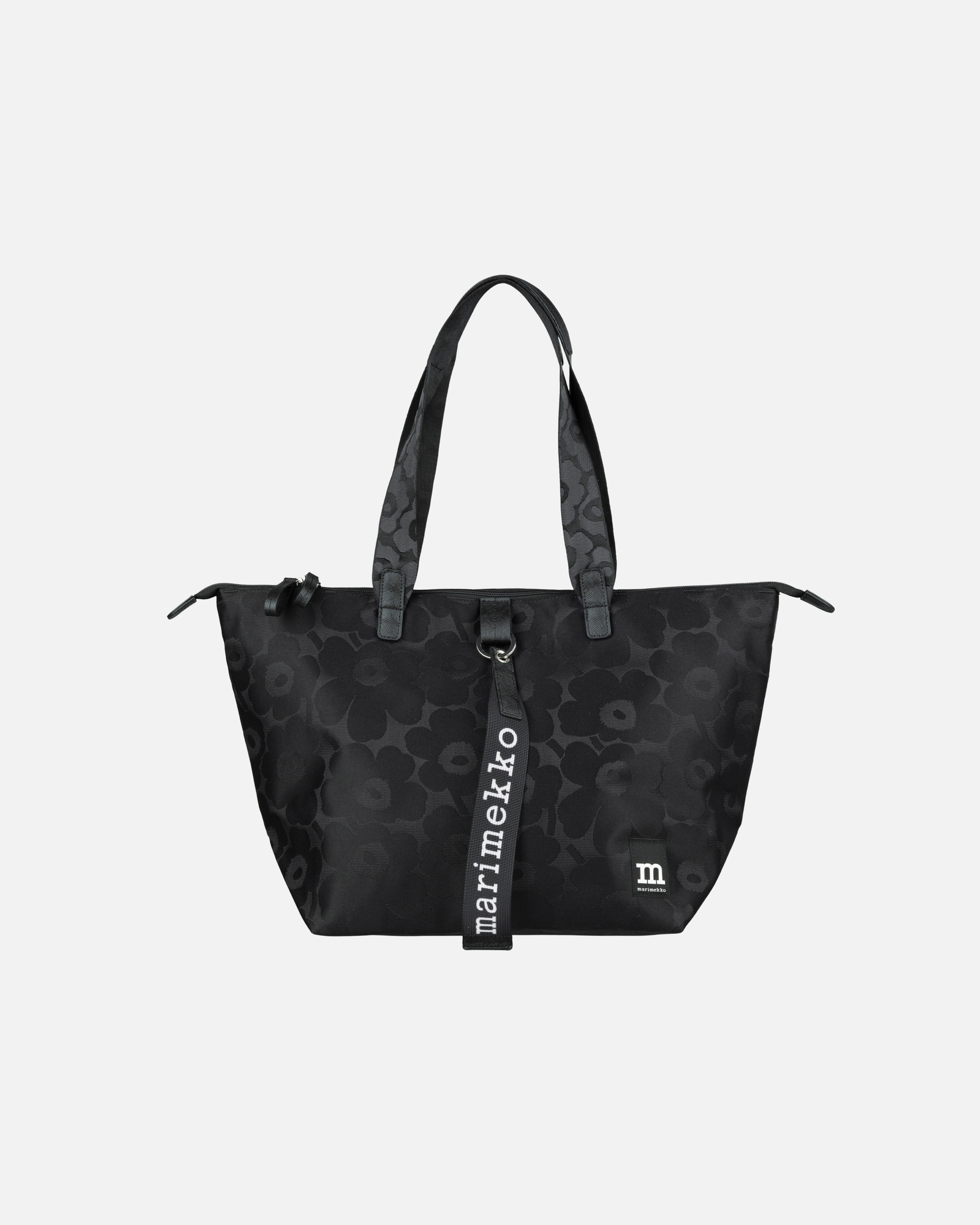Tote M Unikko, Shoulder bag, black, black,