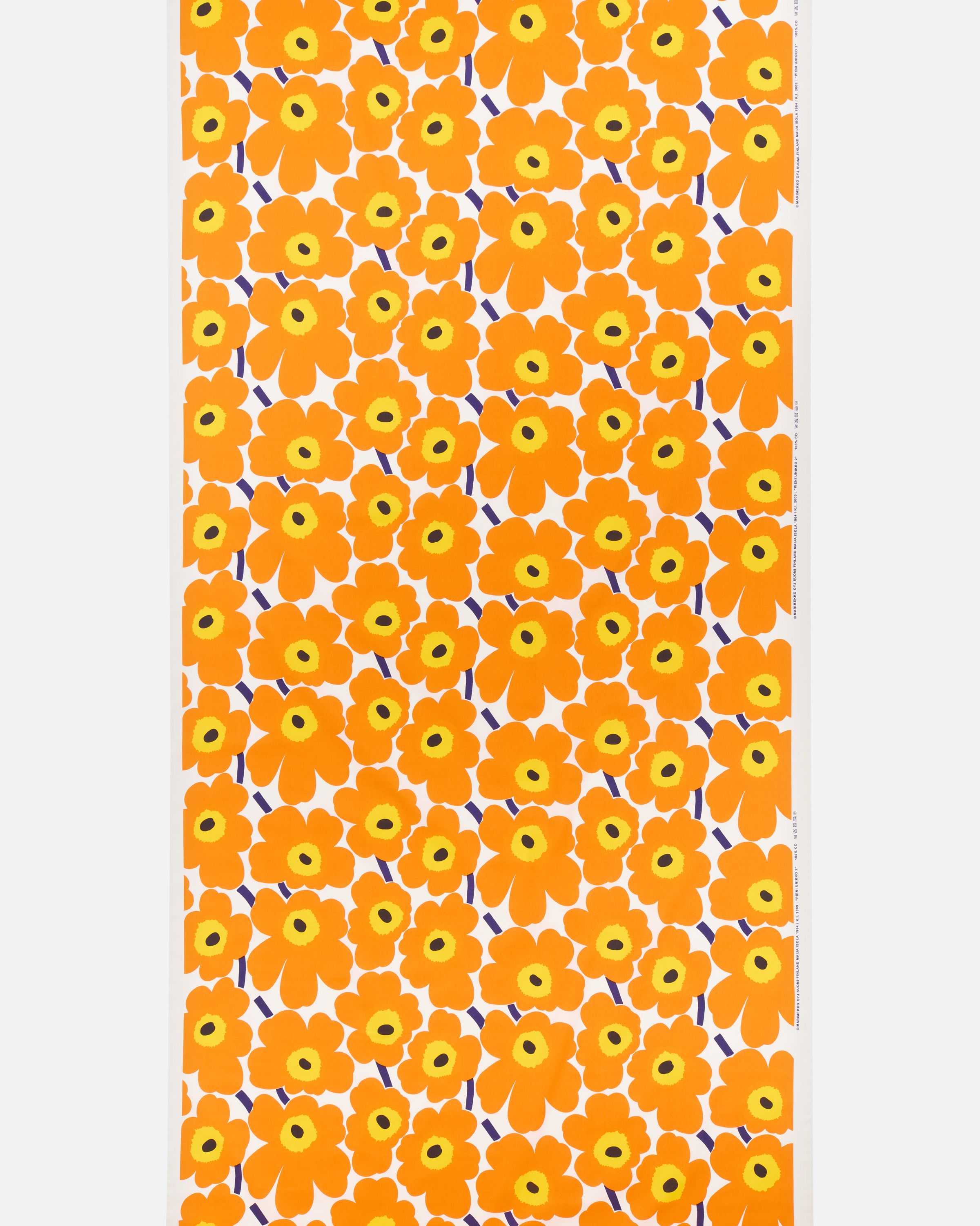 Pieni Unikko Cotton fabric | Marimekko
