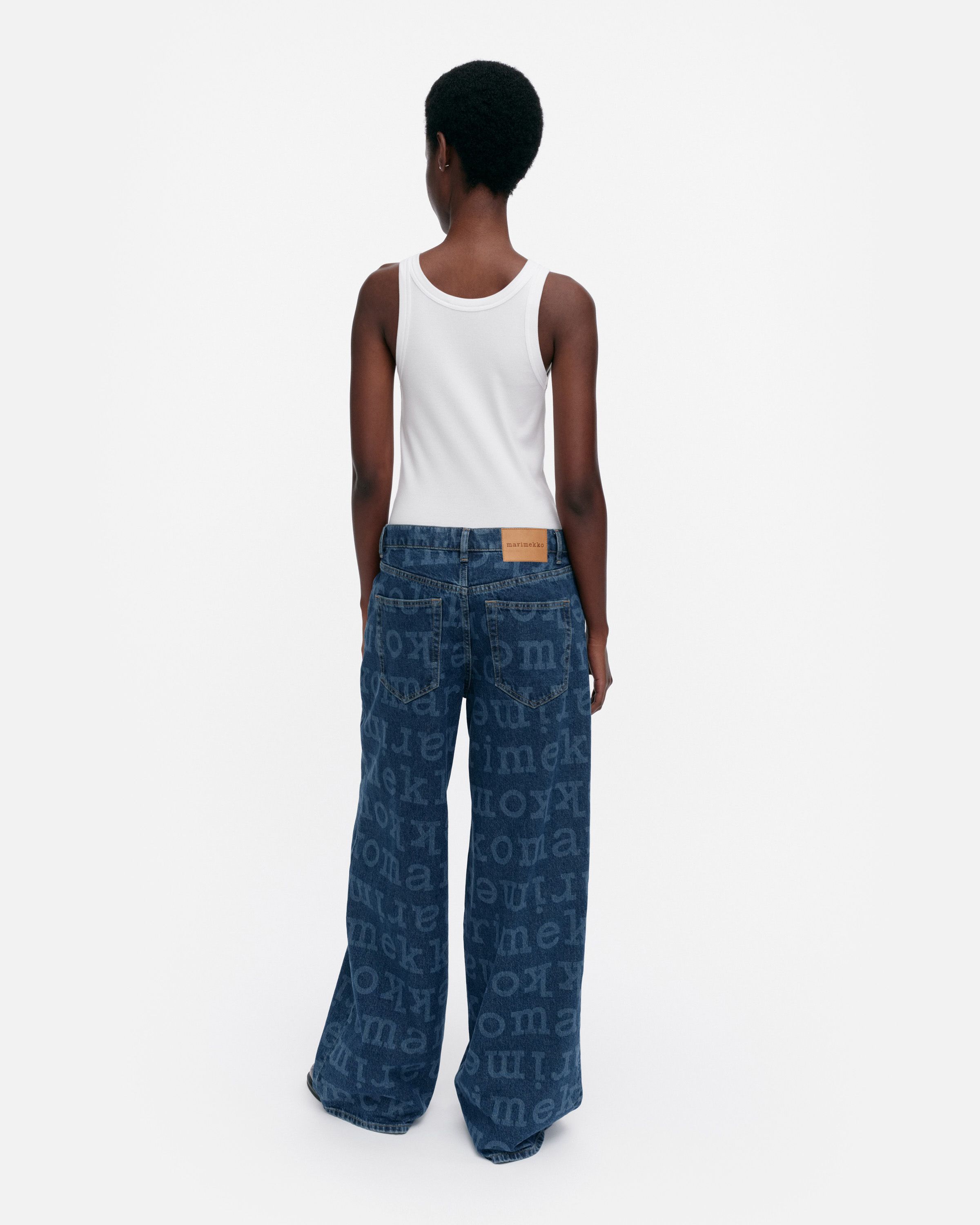 marimekko - Maridenim Loose ジーンズ Maridenim Loose Logo Jeans | Marimekko