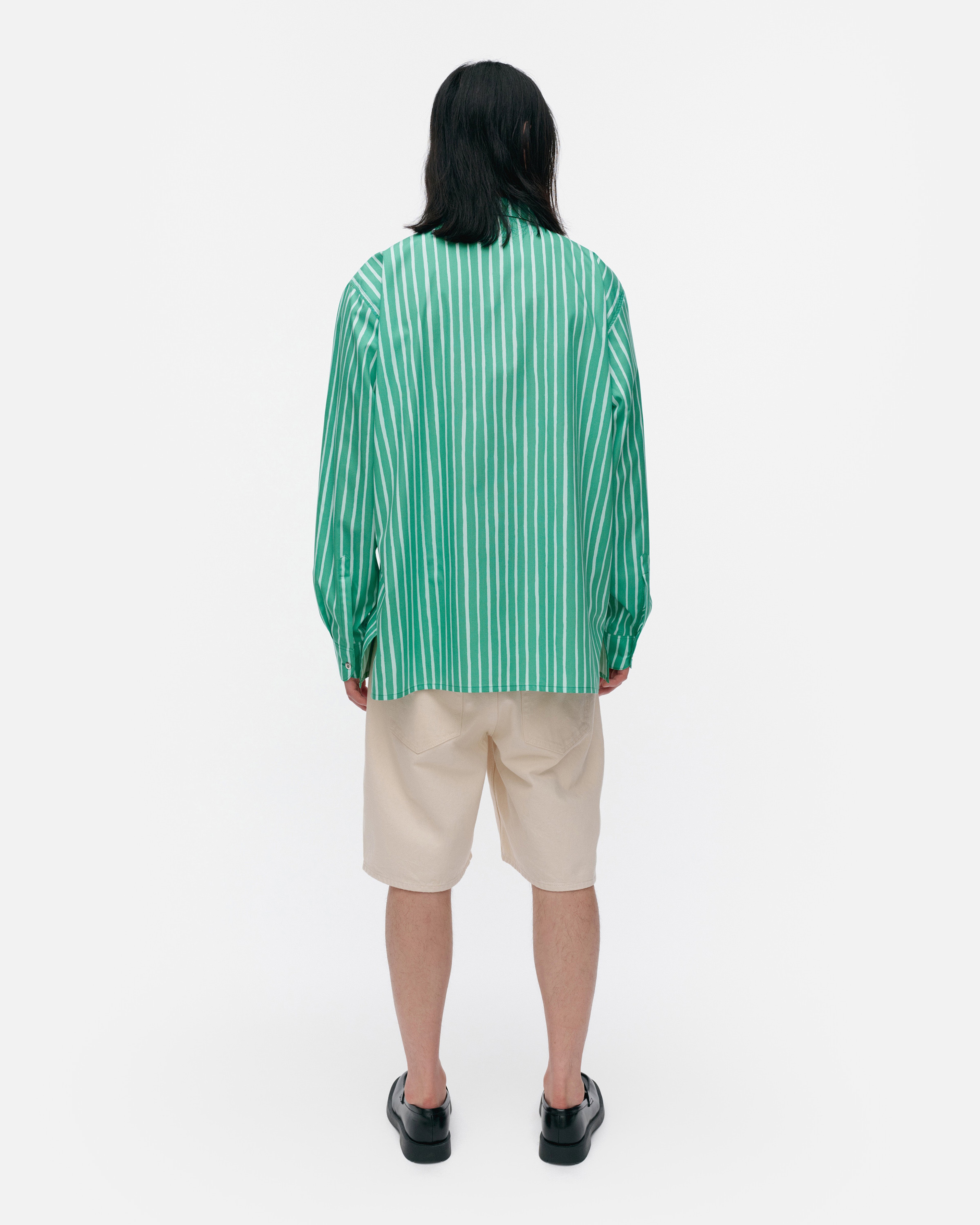 Jokapoika, Kioski cotton shirt, light turquoise, turquoise,