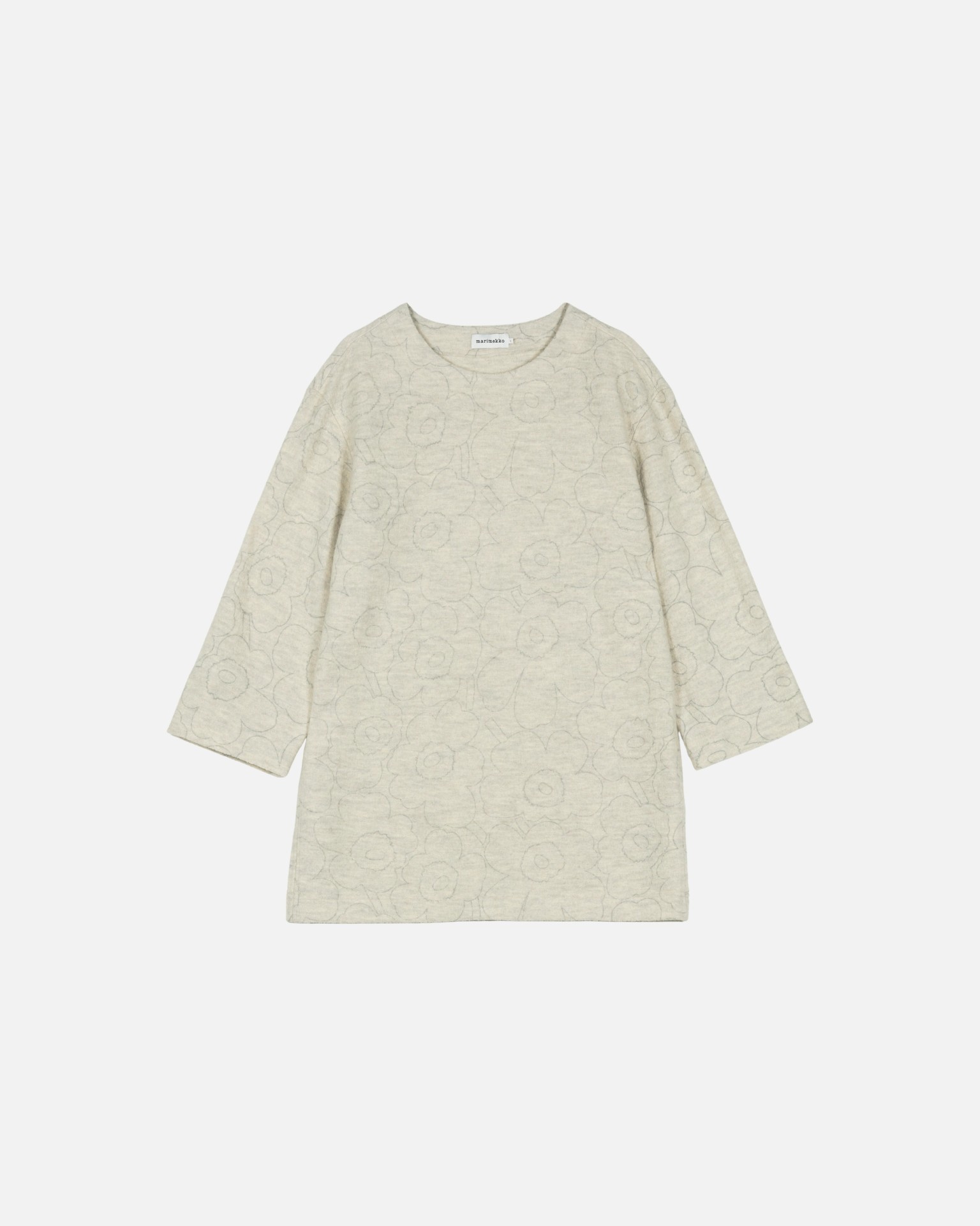 Neljäs Piirto Unikko Wool dress