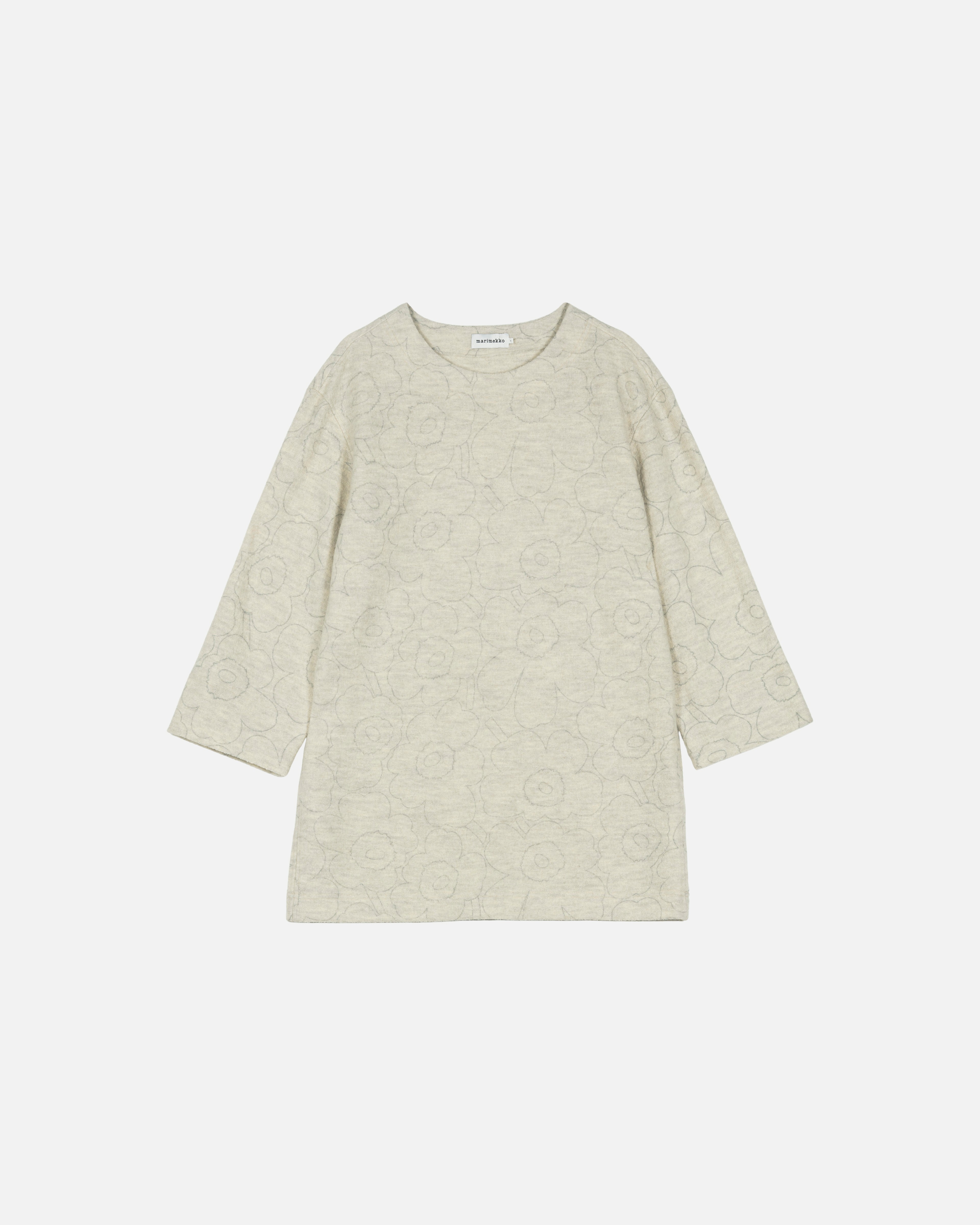 Neljäs Piirto Unikko Wool dress