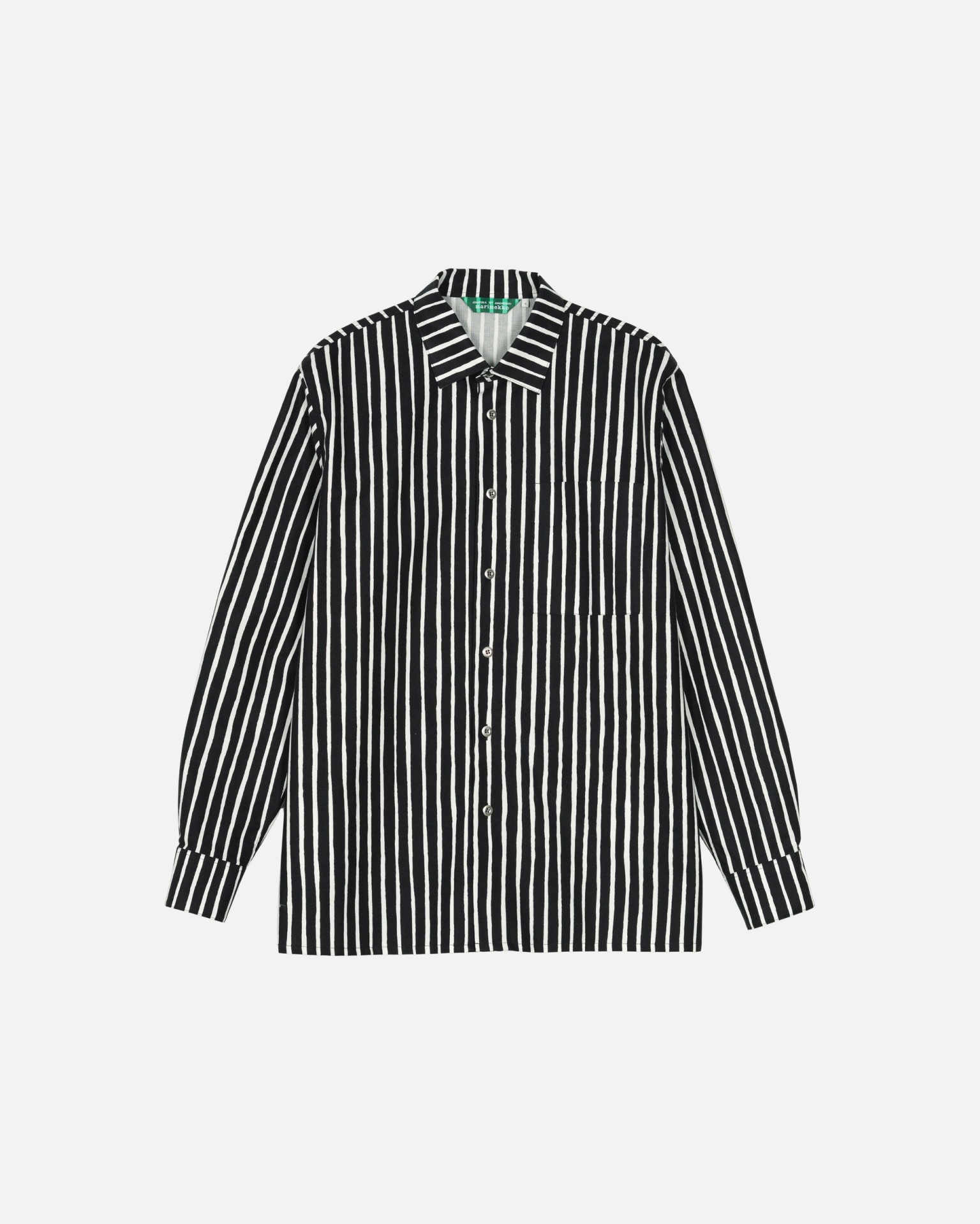 Jokapoika, Kioski cotton shirt, black, white,