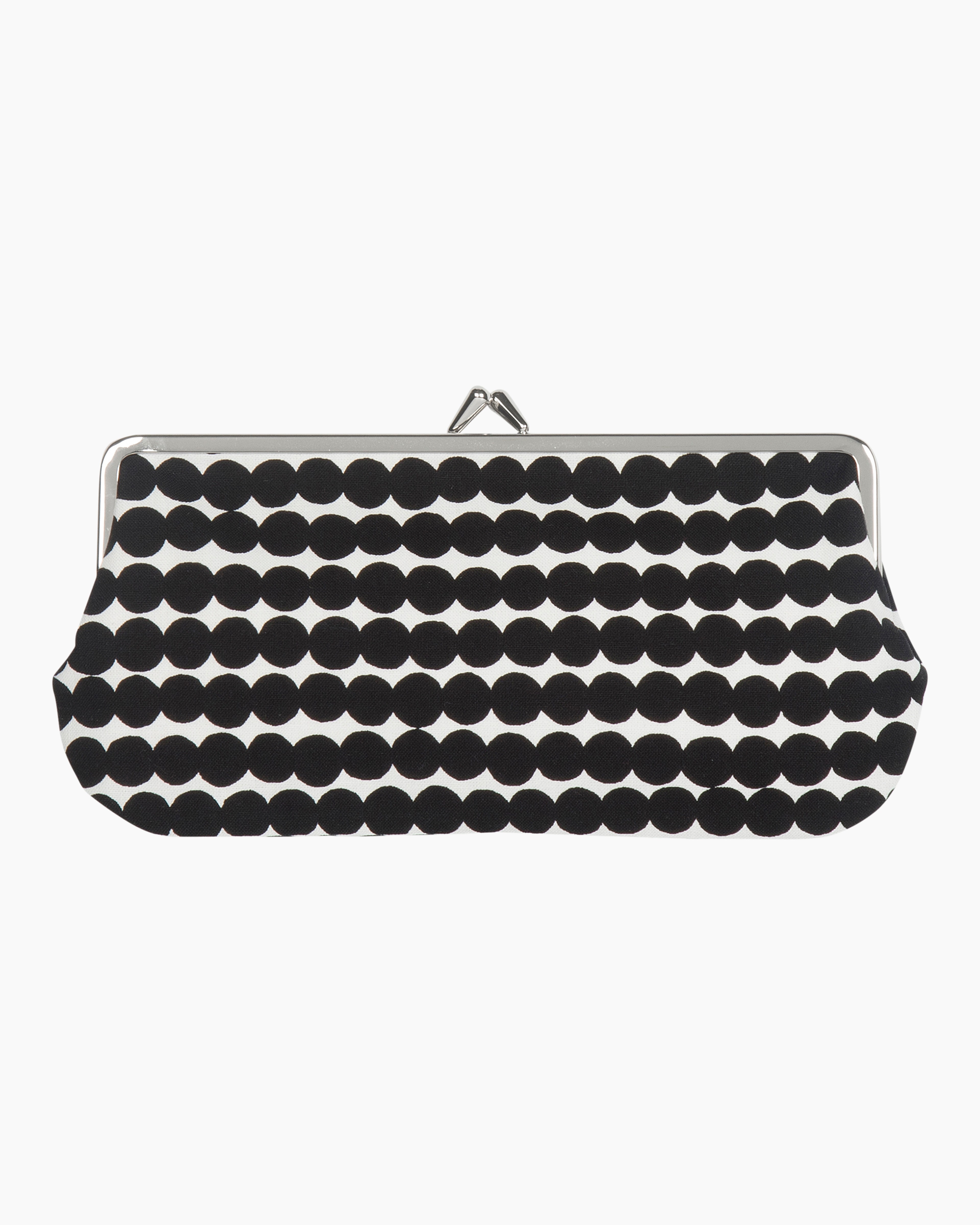 Silmälasi Kukkaro Räsymatto, Purse, white,black,