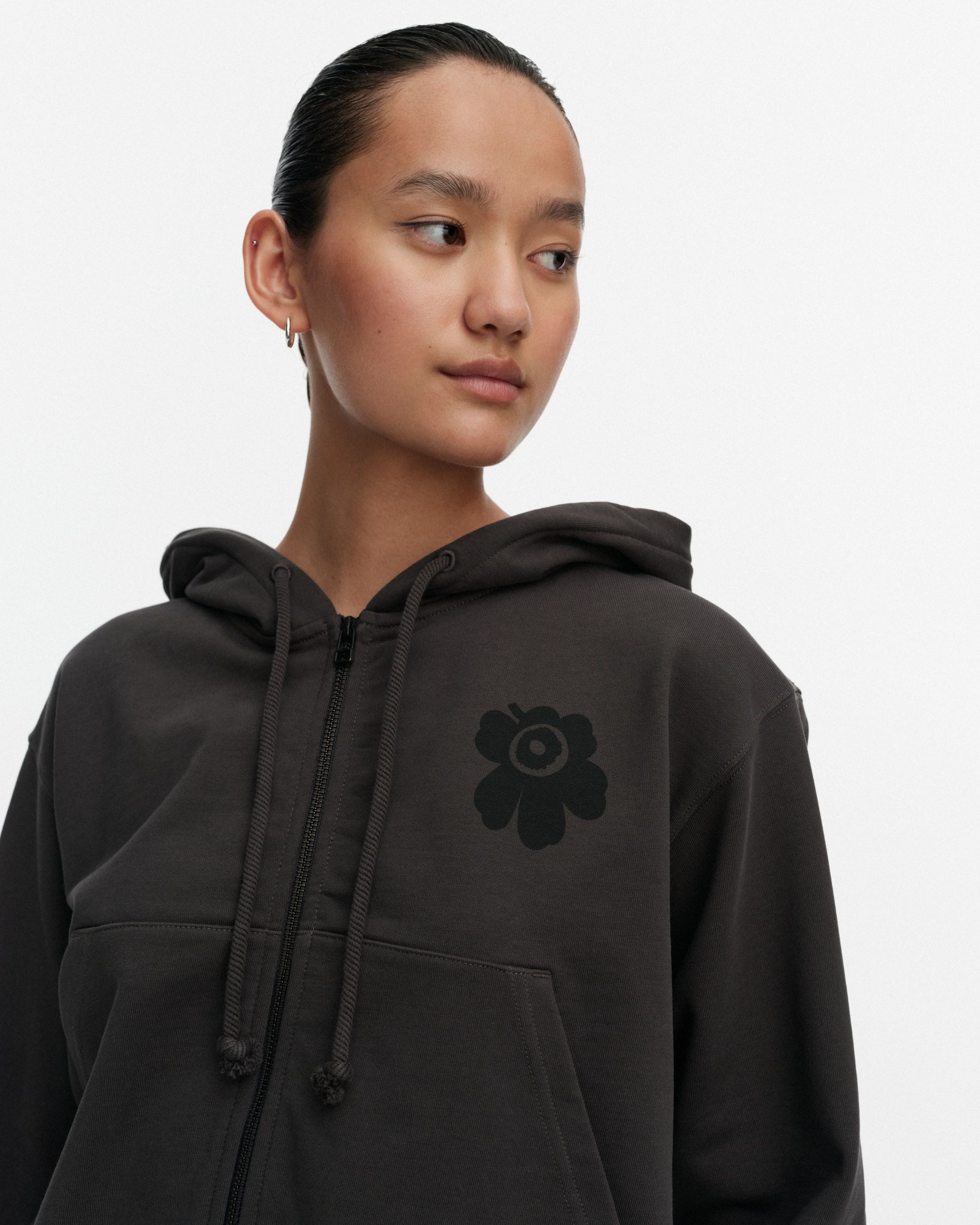 Joggi Unikko Placement Kioski hoodie | Marimekko