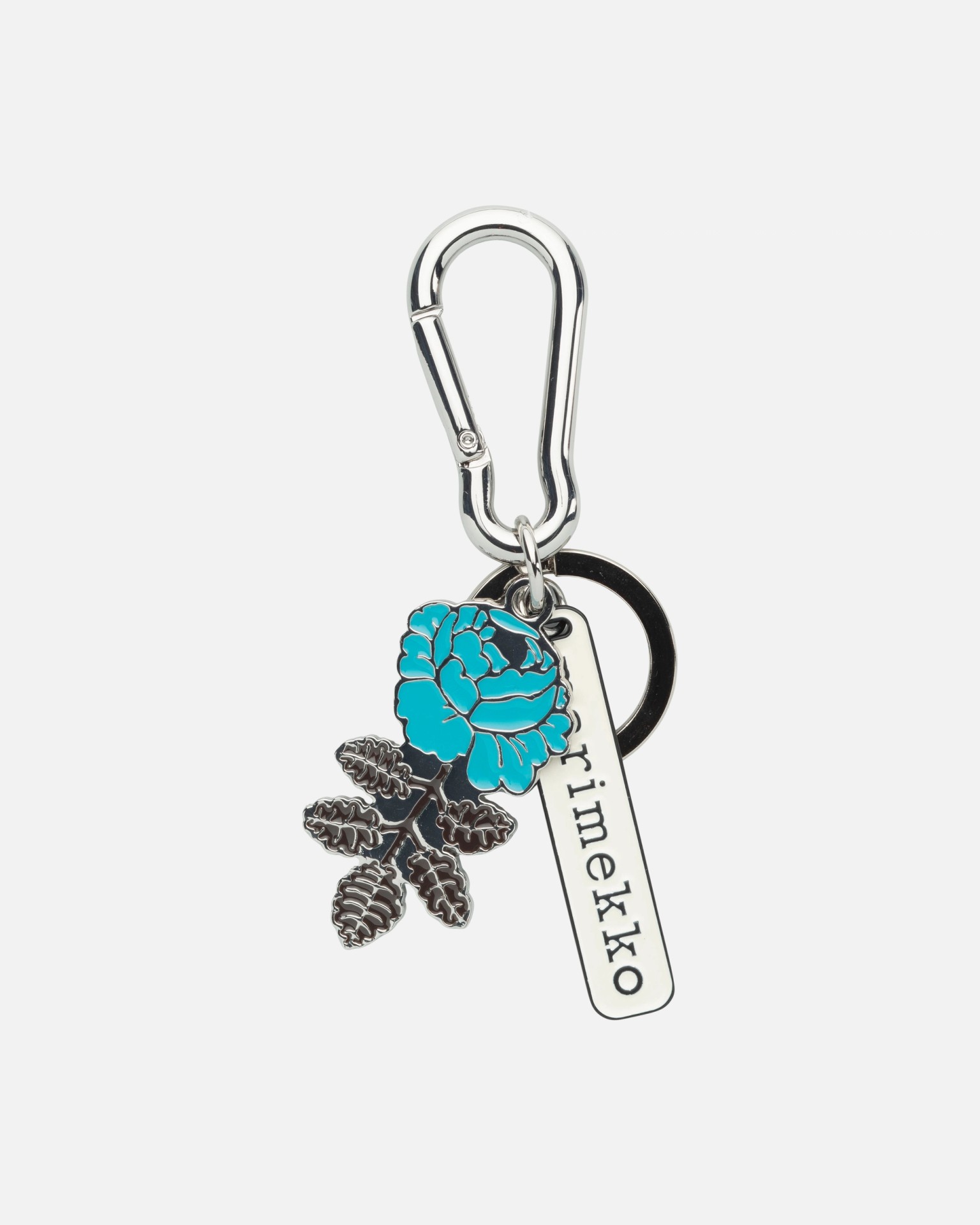 Puhallus Vihkiruusu, Kioski key holder, turquoise, black,