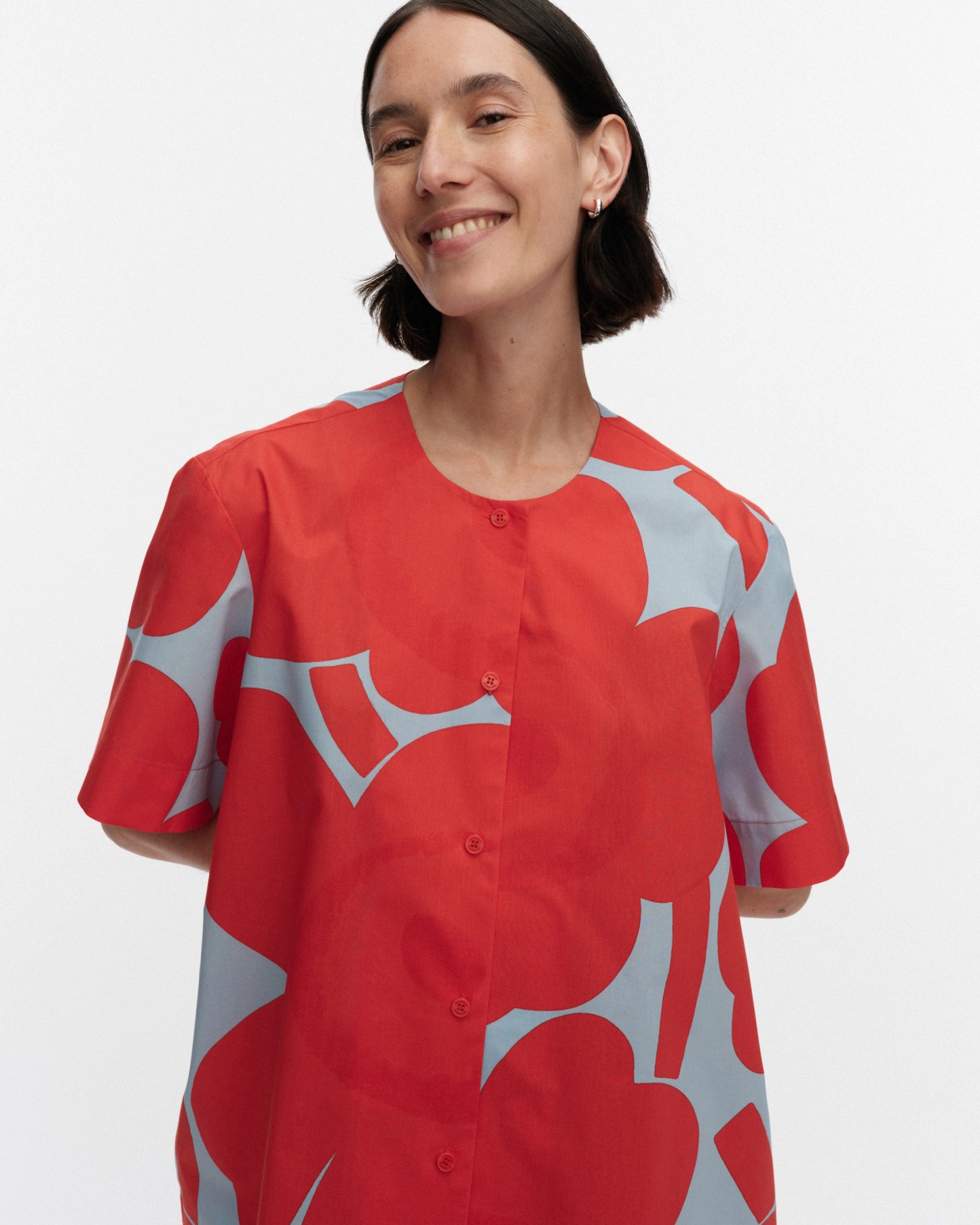 Taitavuus Unikko, Dress, red, light blue,