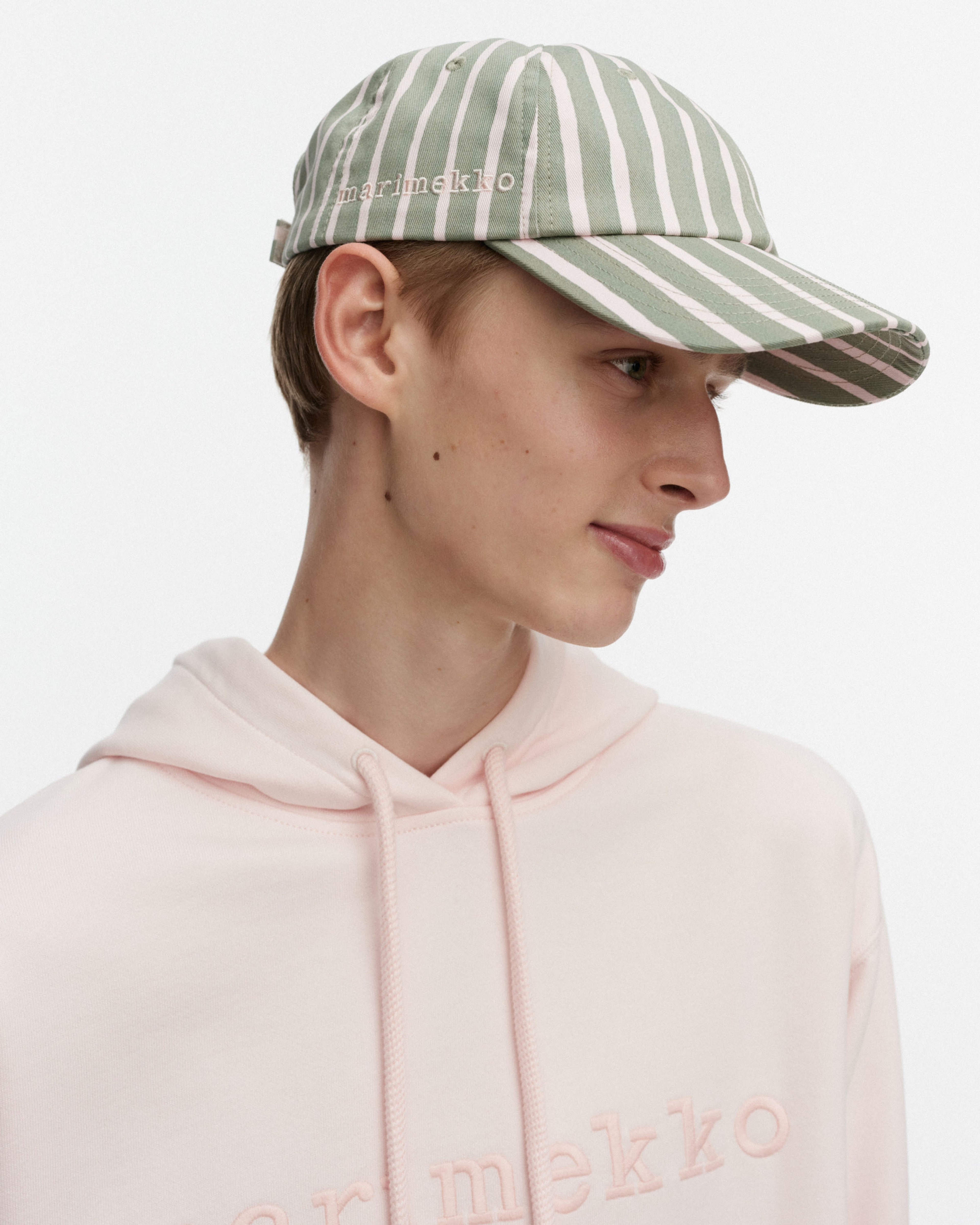 Auvo Piccolo, Kioski cap, light green, light pink,