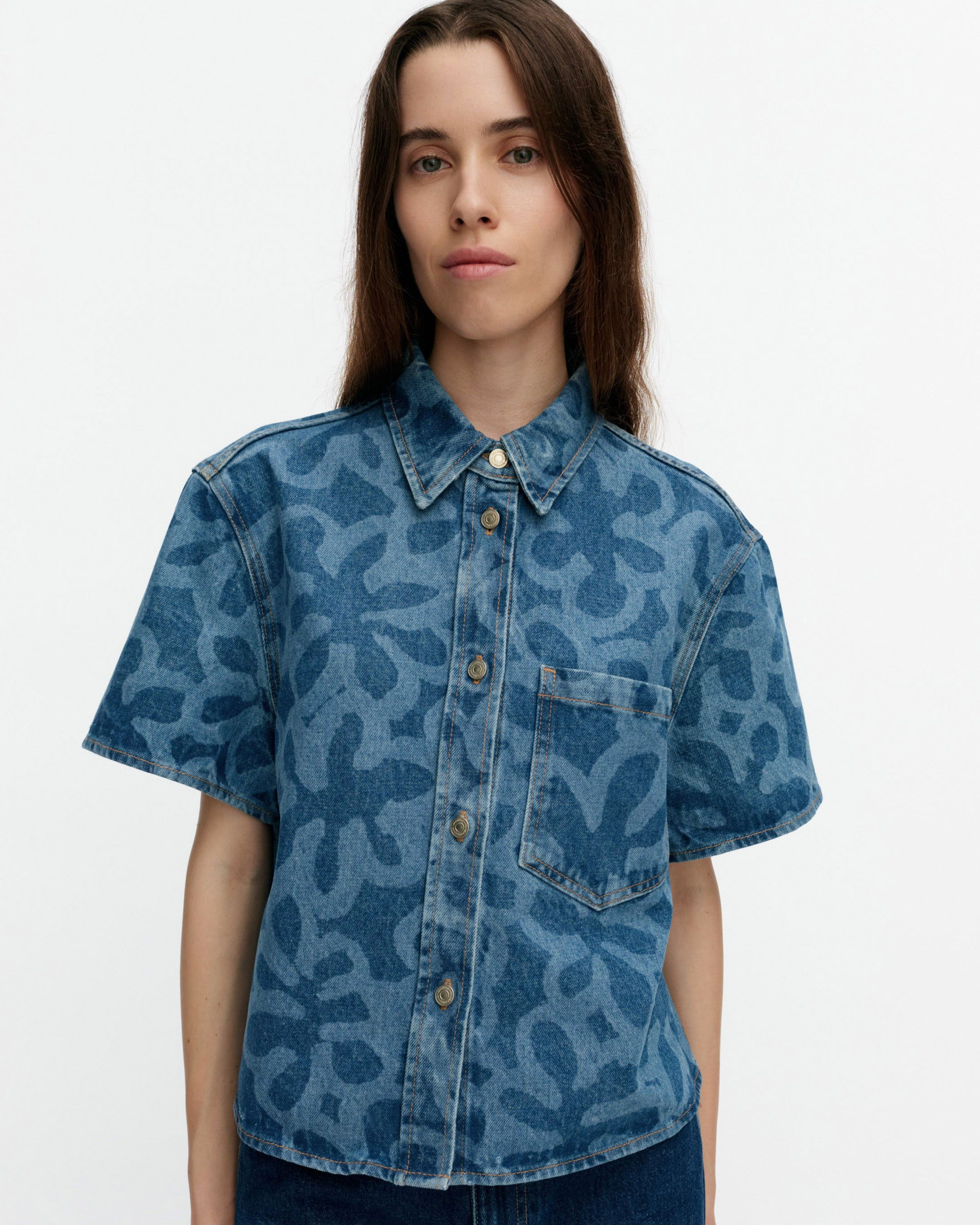 Maridenim Kuvata Kukka Shirt | Marimekko