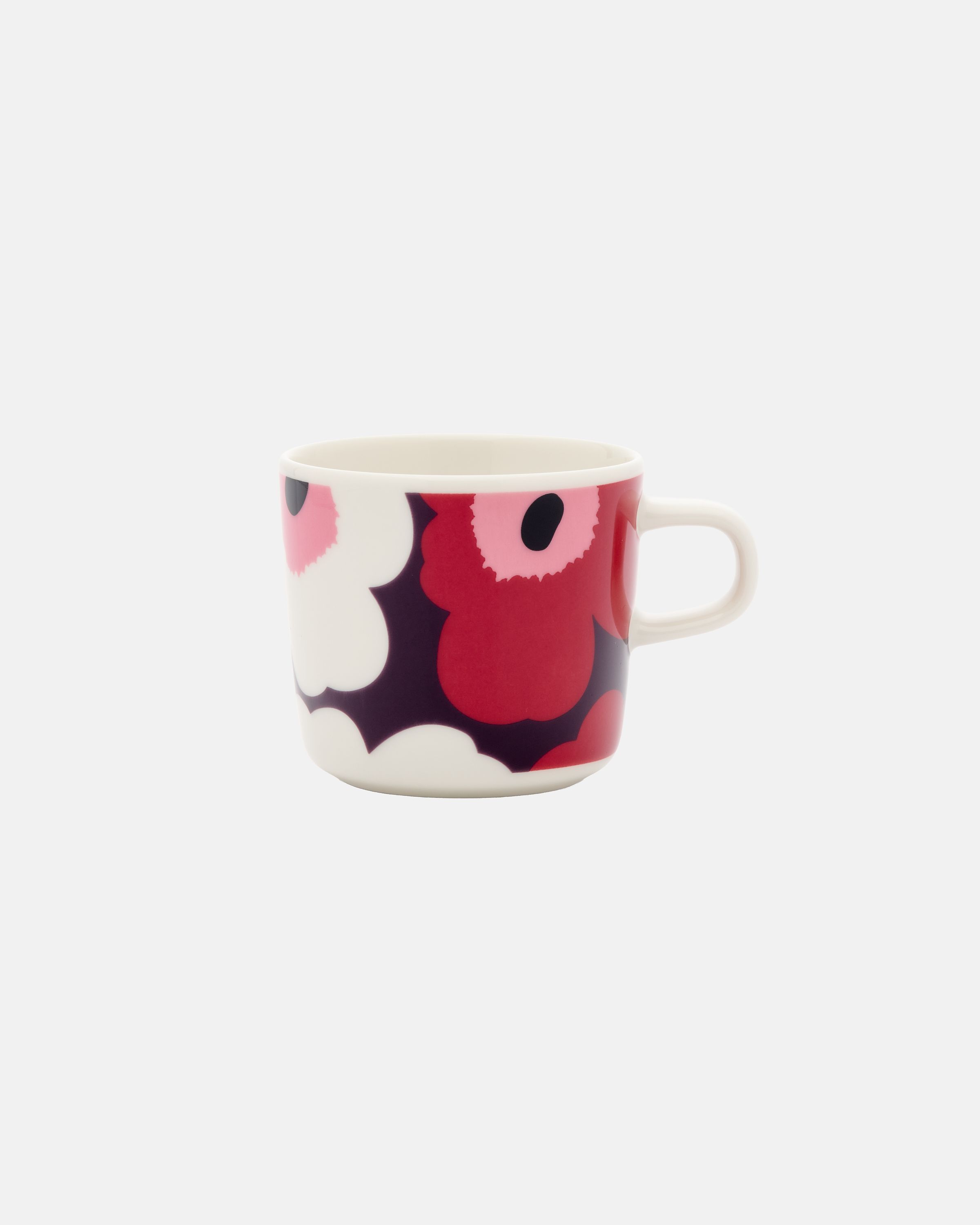 Unikko coffee cup white,red,blue | Marimekko