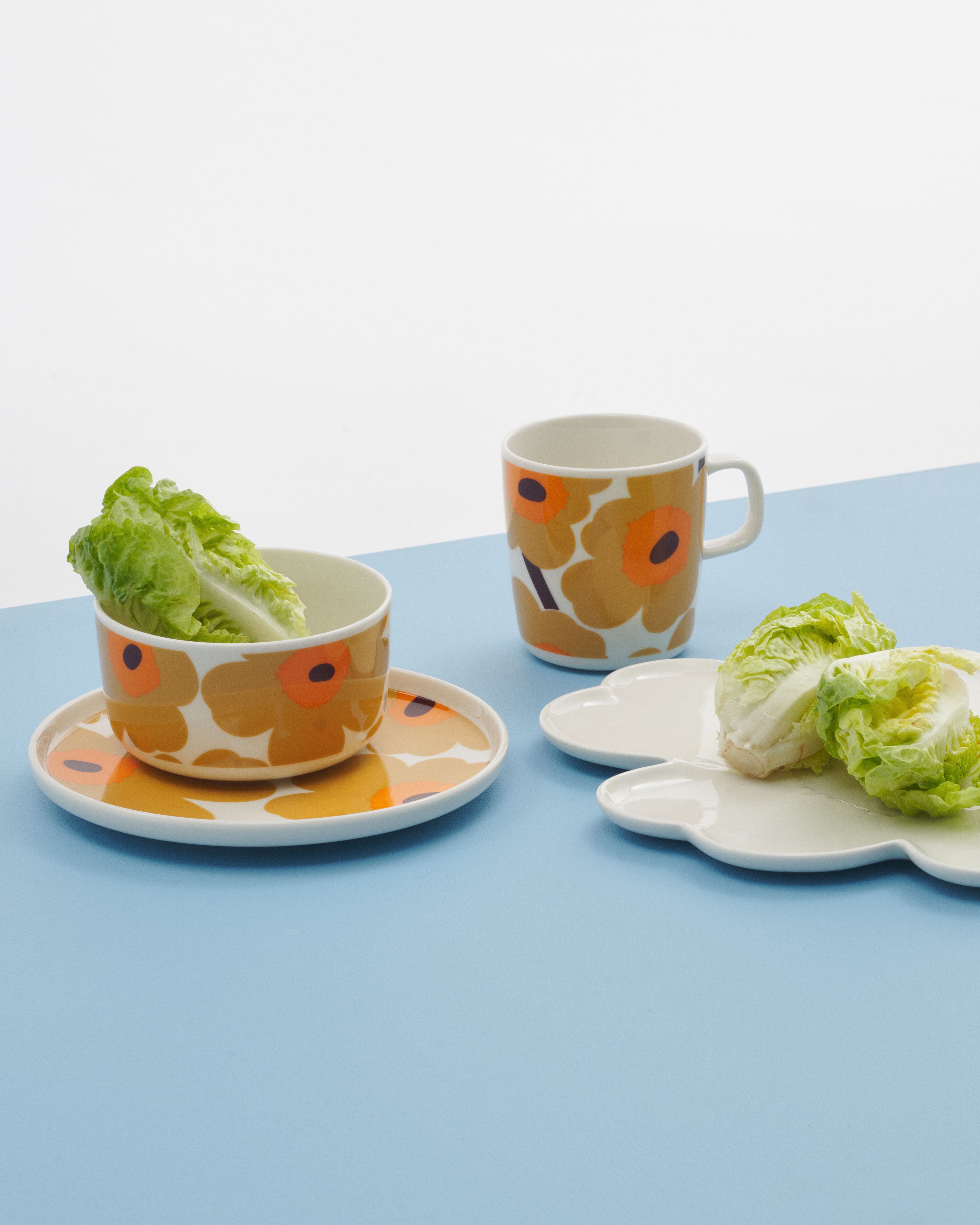 Oiva / Unikko Salad plate | Marimekko
