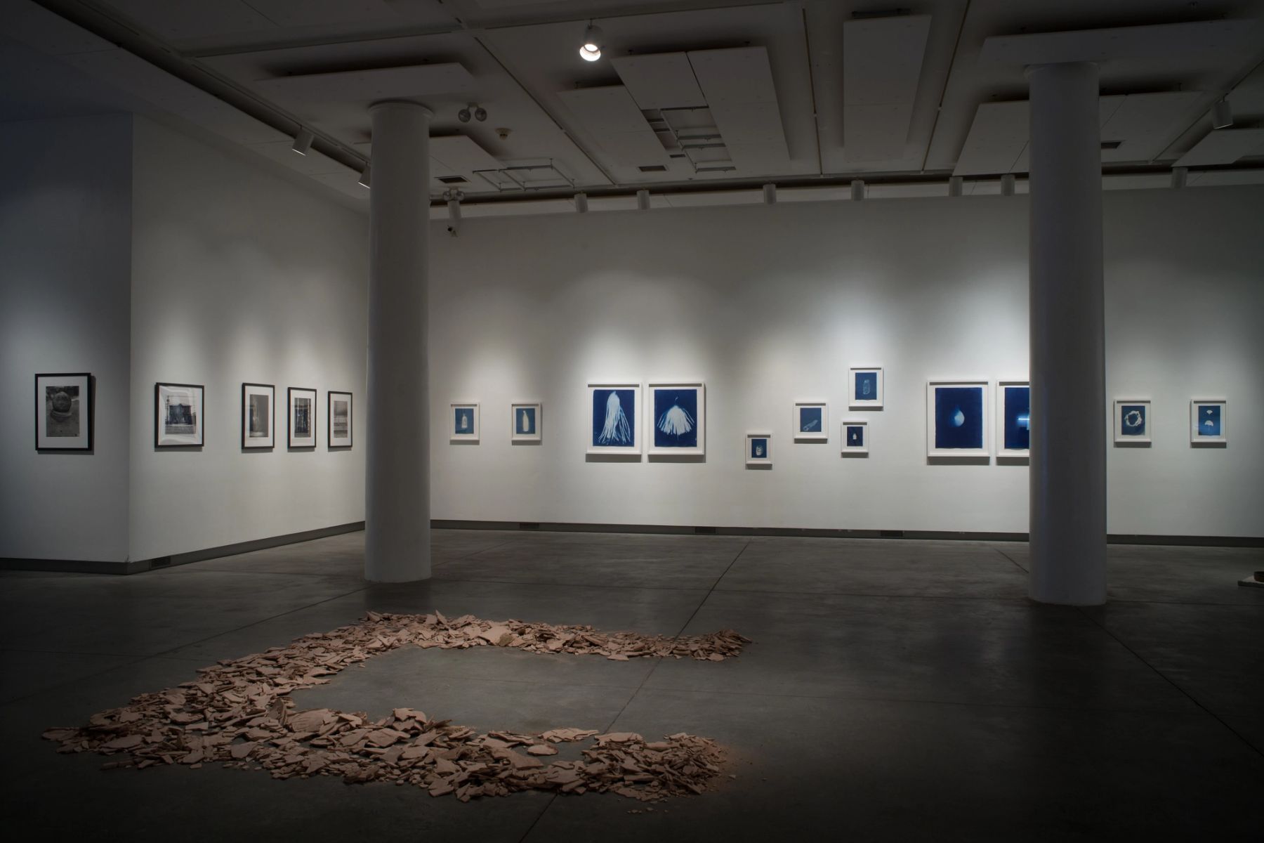 East to East installation view.