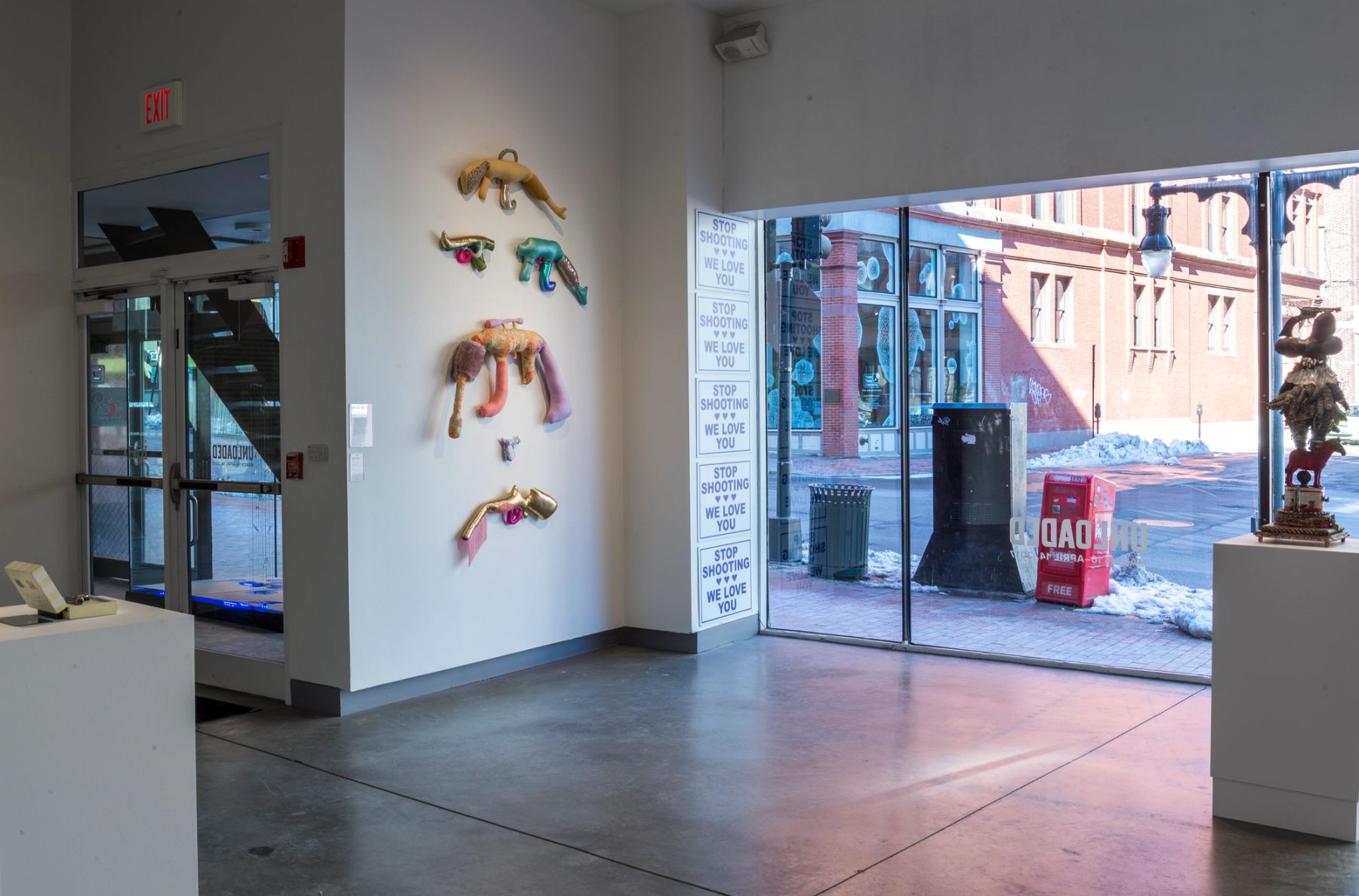 UNLOADED installation view.