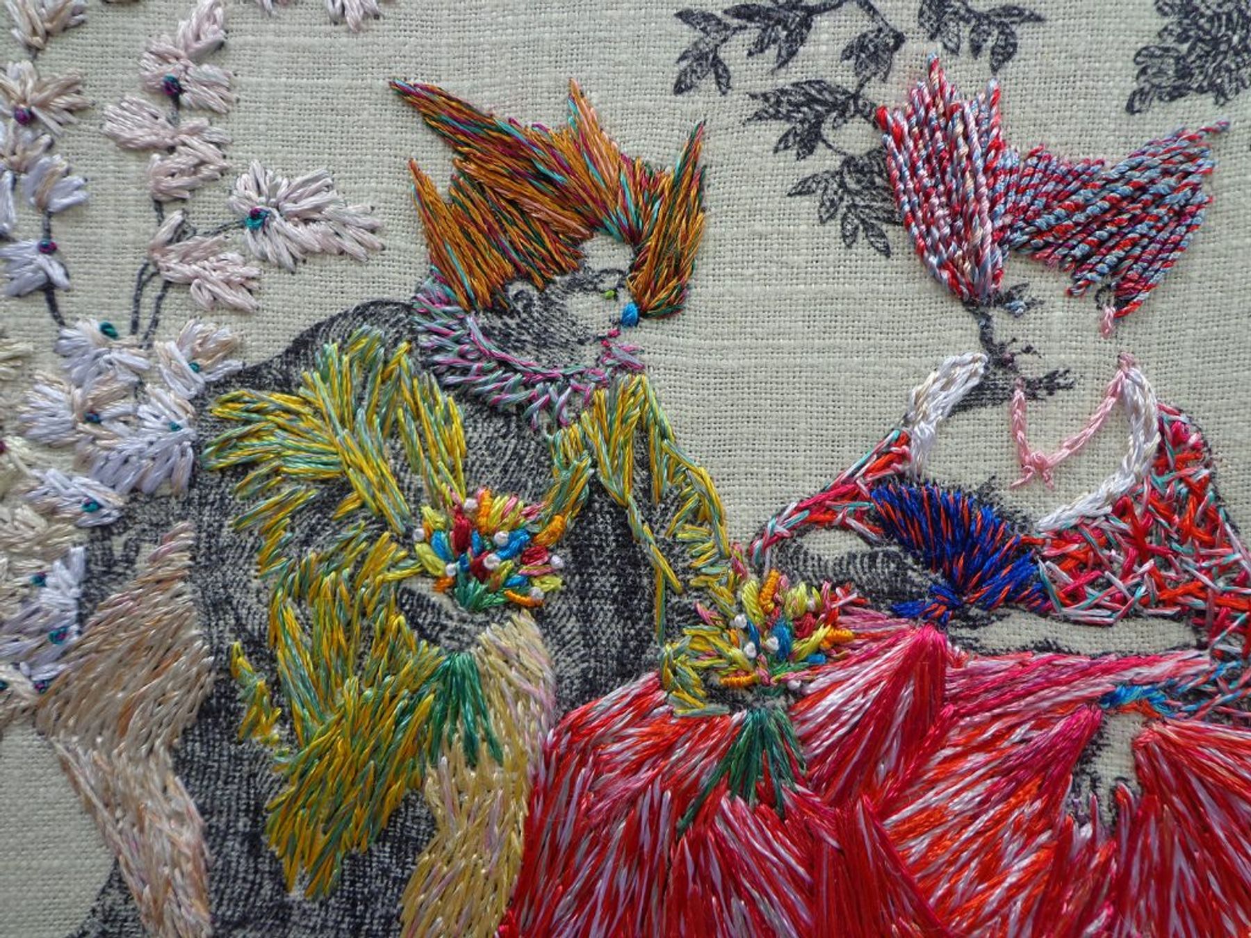 Richard Saja, A Three Day Party (detail), 2016.