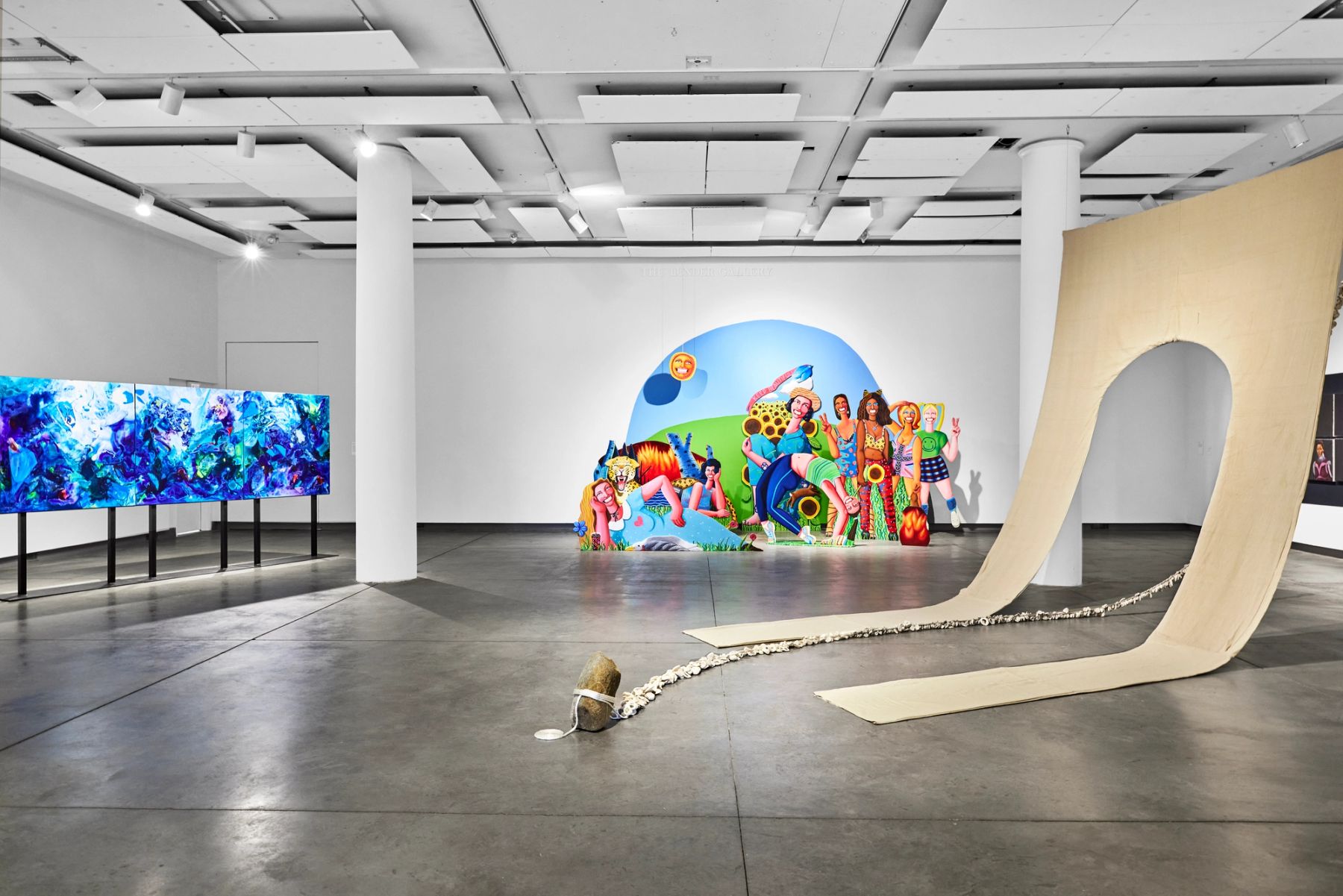2021 MFA Thesis Exhibition, installation view.