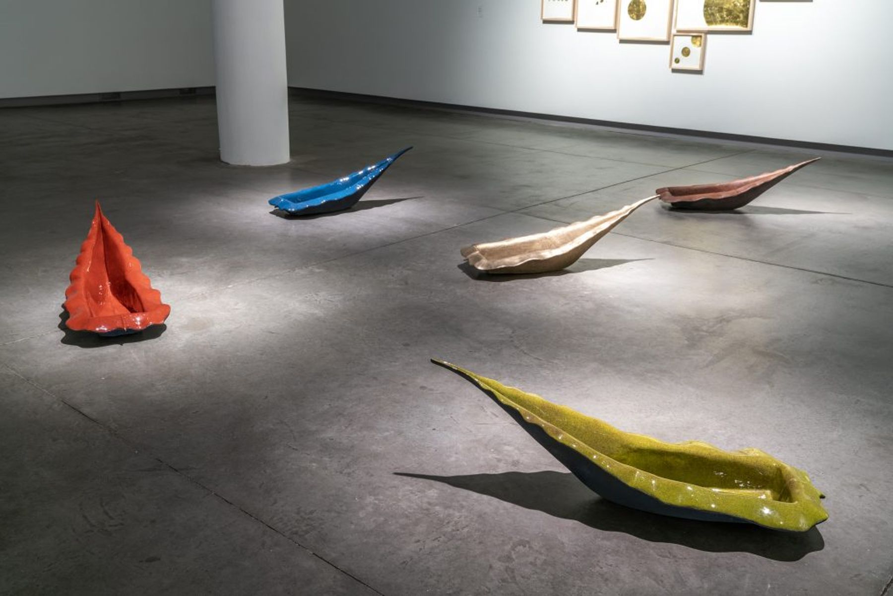 Celeste Roberge, Seaweed Boat Series, 2014.