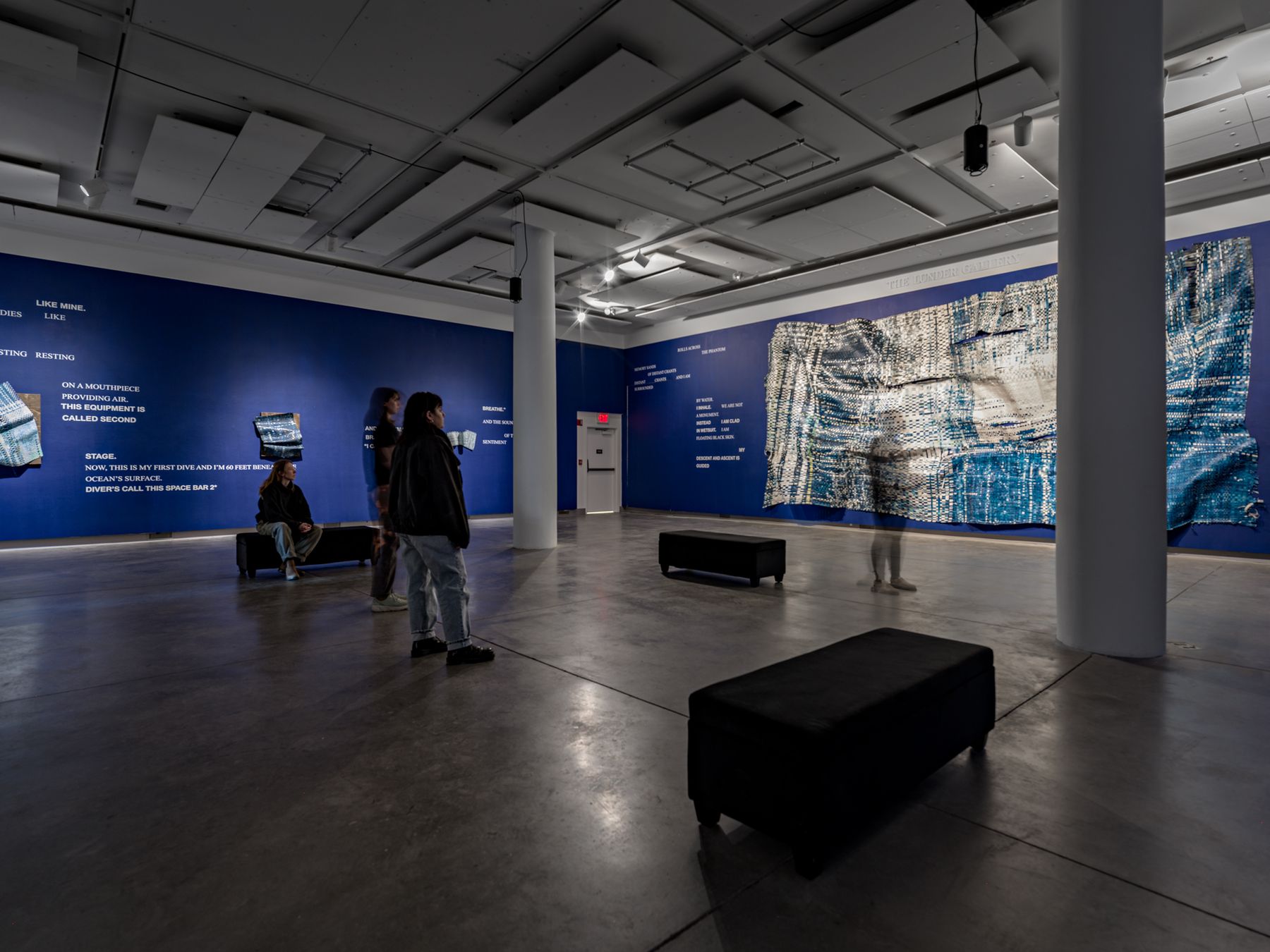 James Allister Sprang: Rest Within the Wake, 2024, installation view.