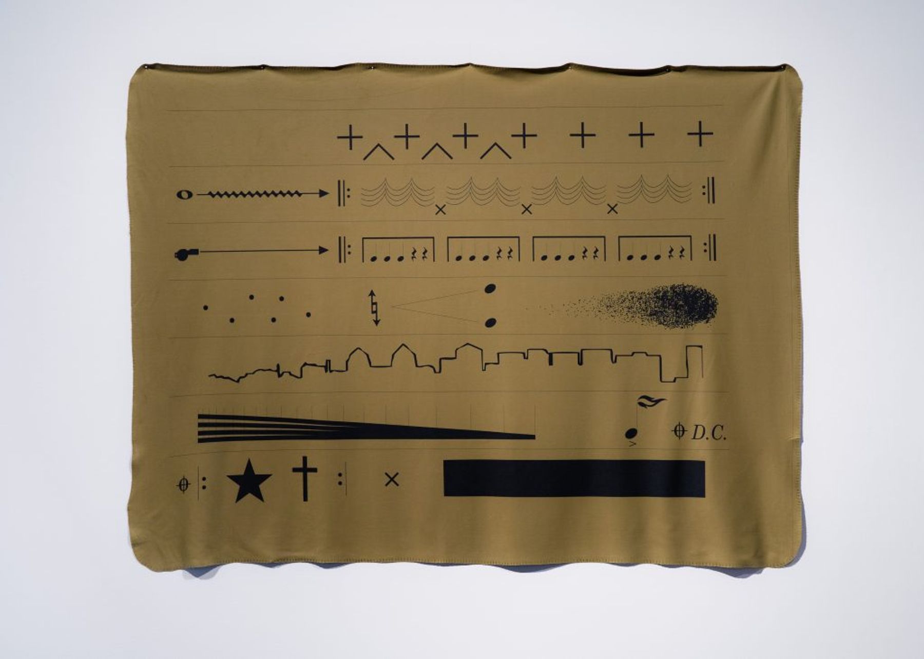 Raven Chacon, American Ledger No. 1, 2018–2020.