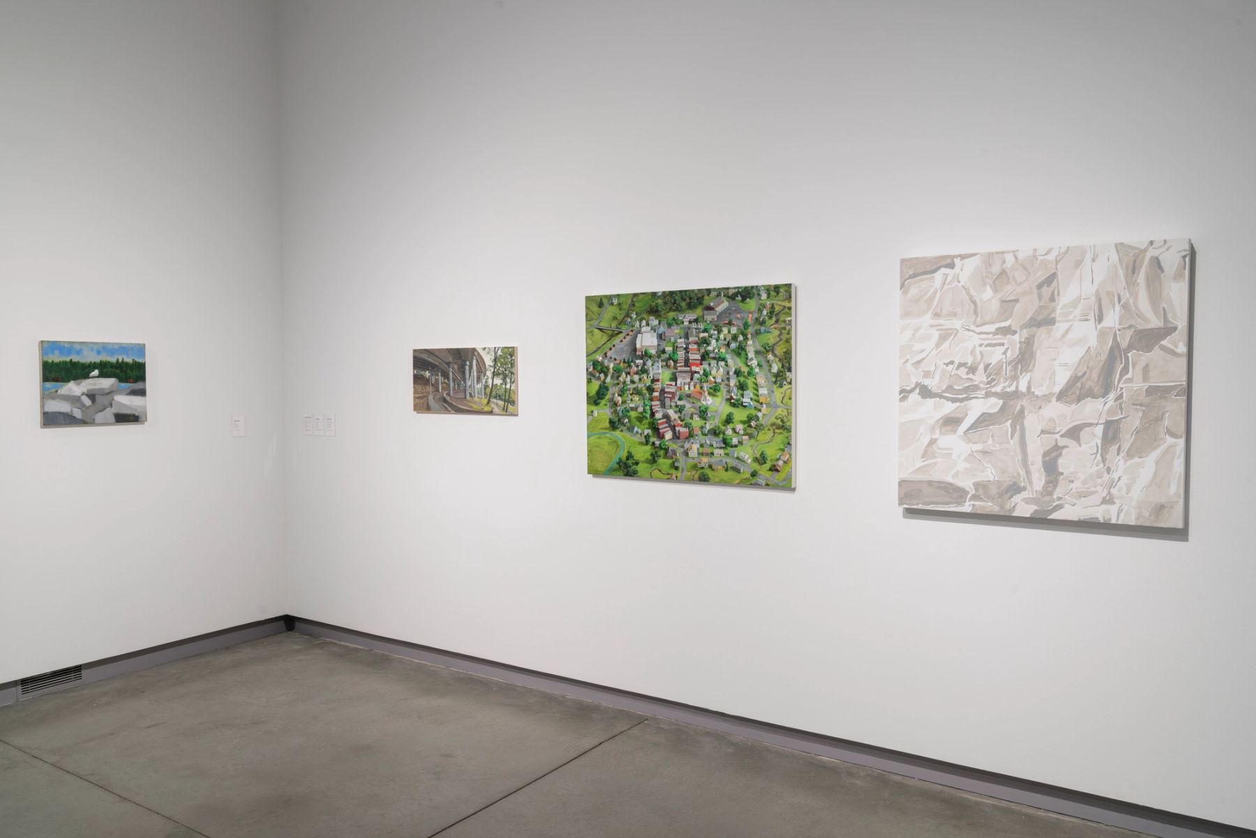 American Genre Contemporary Painting installation view.
