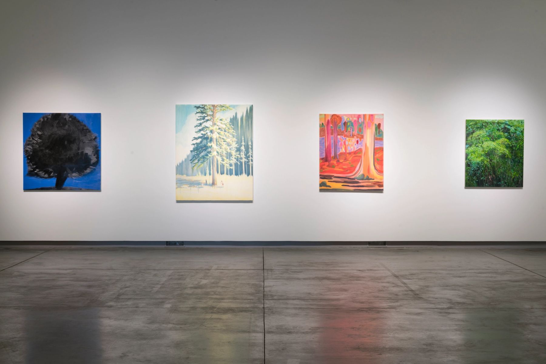 American Genre Contemporary Painting installation view.