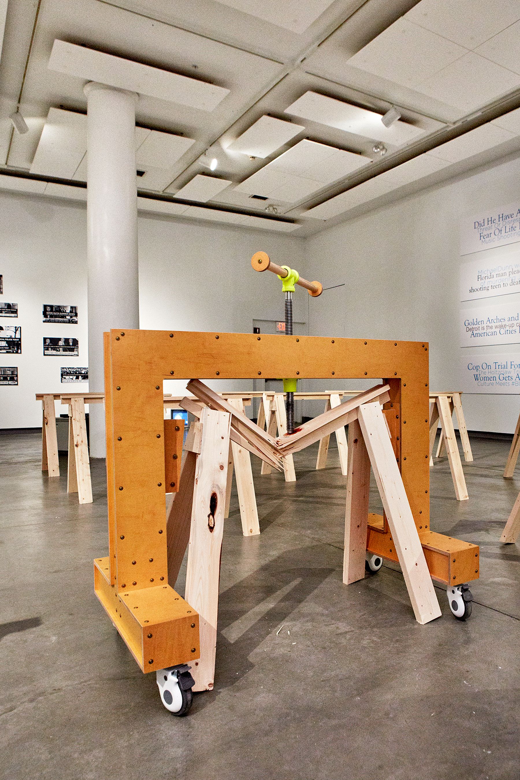 Tinderbox installation view.