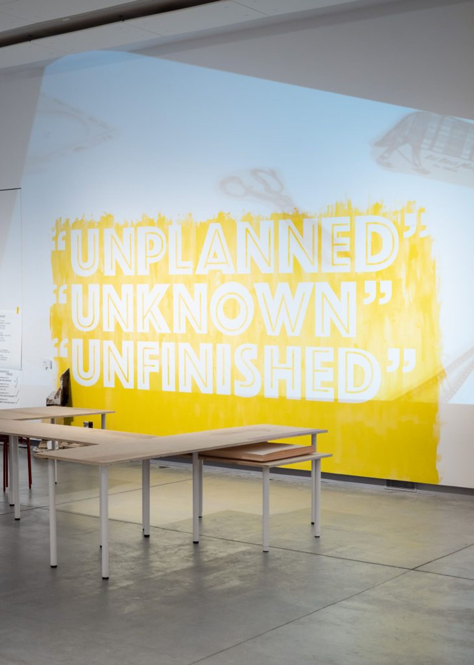 DesignInquiry: Futurespective installation view.