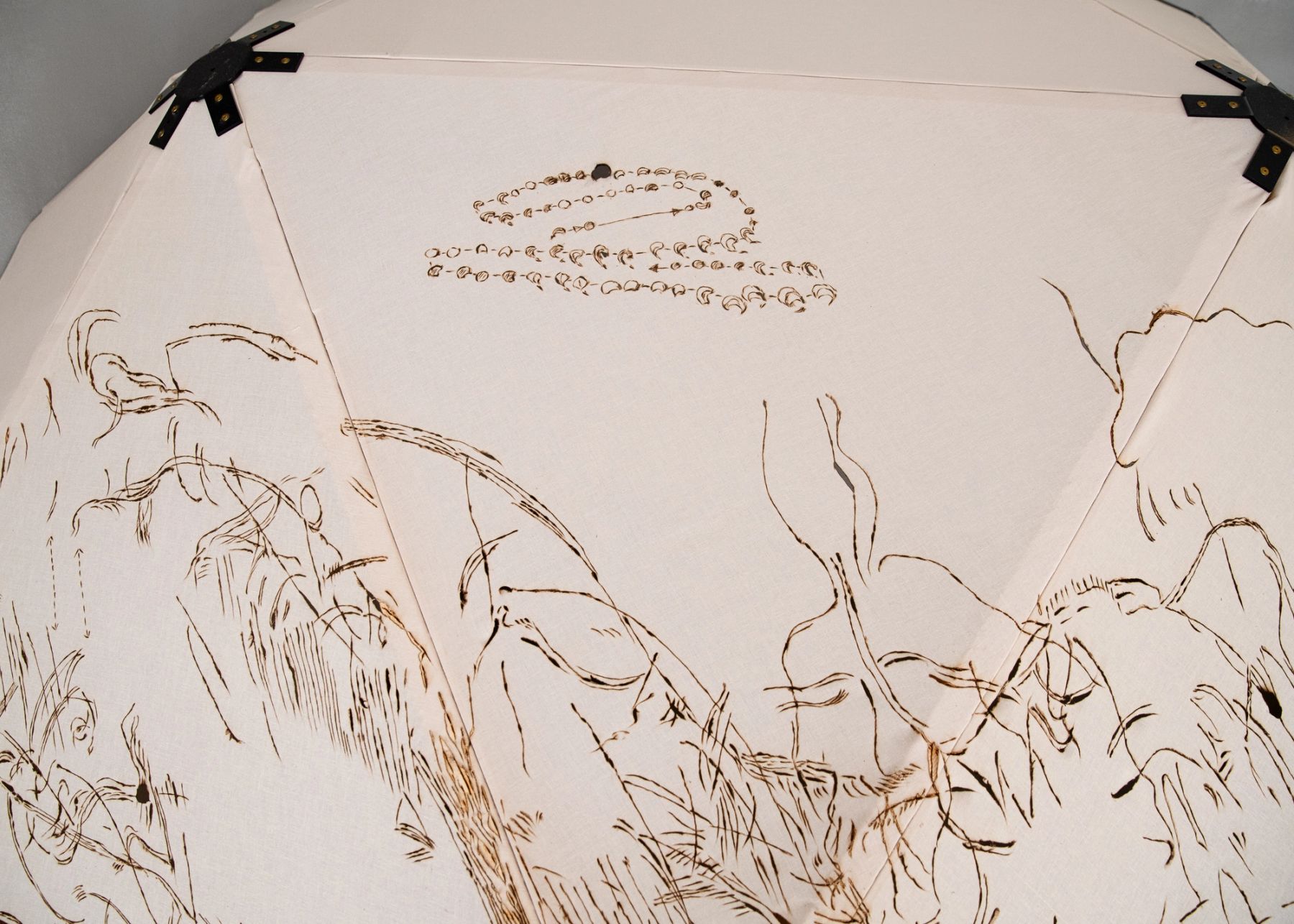 Cole Lu, Home is a maze when no one agrees on time. (Stoicheion) (detail), 2024.