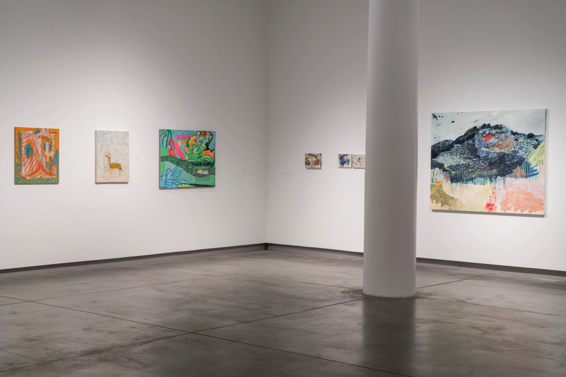 American Genre Contemporary Painting installation view.