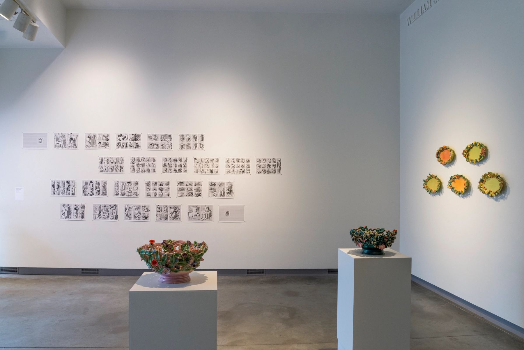 Bounty: 2016 MECA Faculty Biennial installation view.